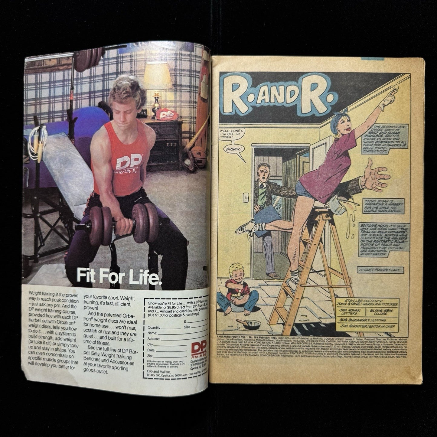 Fantastic Four 263 - Copper Age Marvel Comics 1984