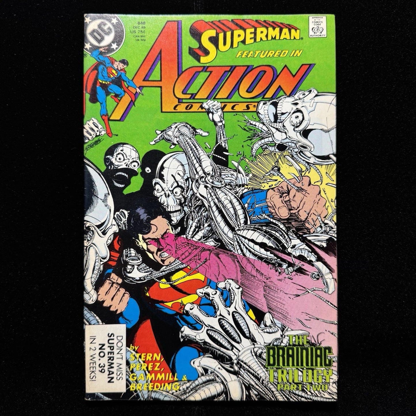 Action Comics 648 - Copper Age Dc Comics 1989