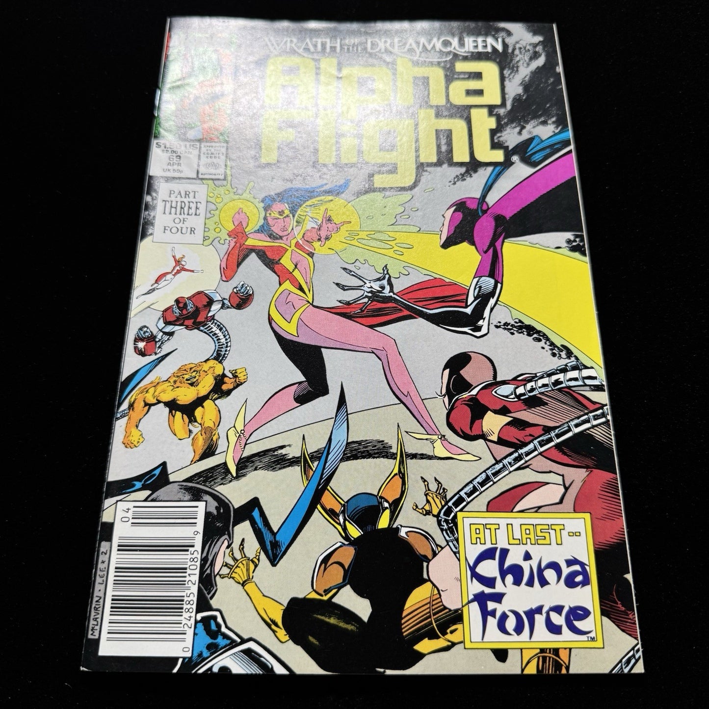 Alpha Flight 69 - Copper Age Marvel Comics 1989