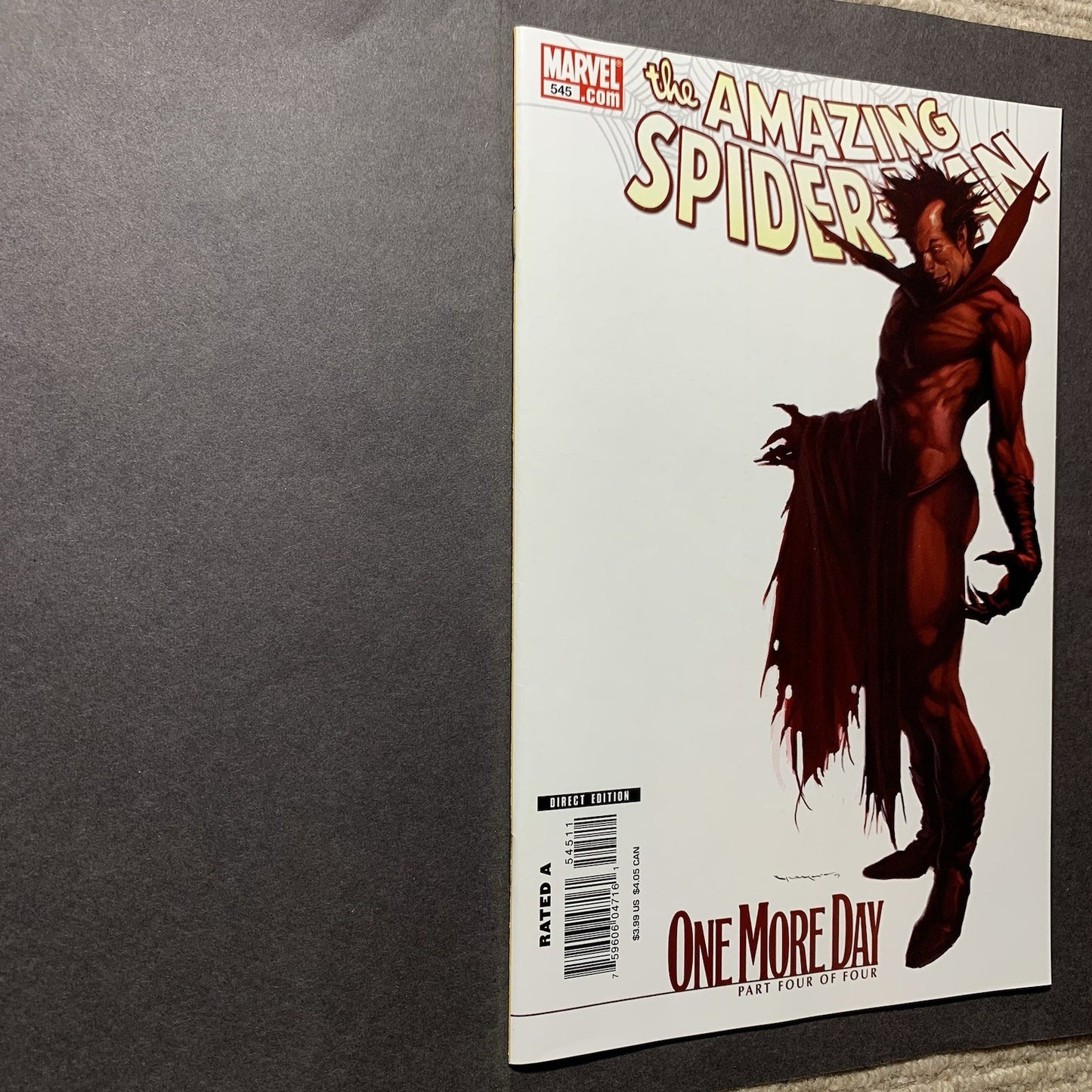 Spider-Man One More Day Marko Djurdjevic Variant Full Set/ Marvel Comics 2007