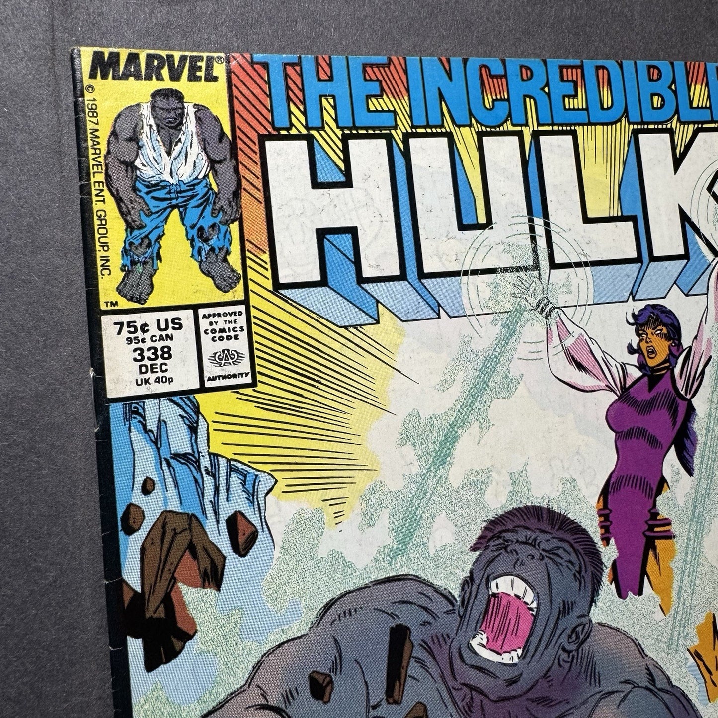 Incredible Hulk 338/ Copper Age Marvel Comics 1987