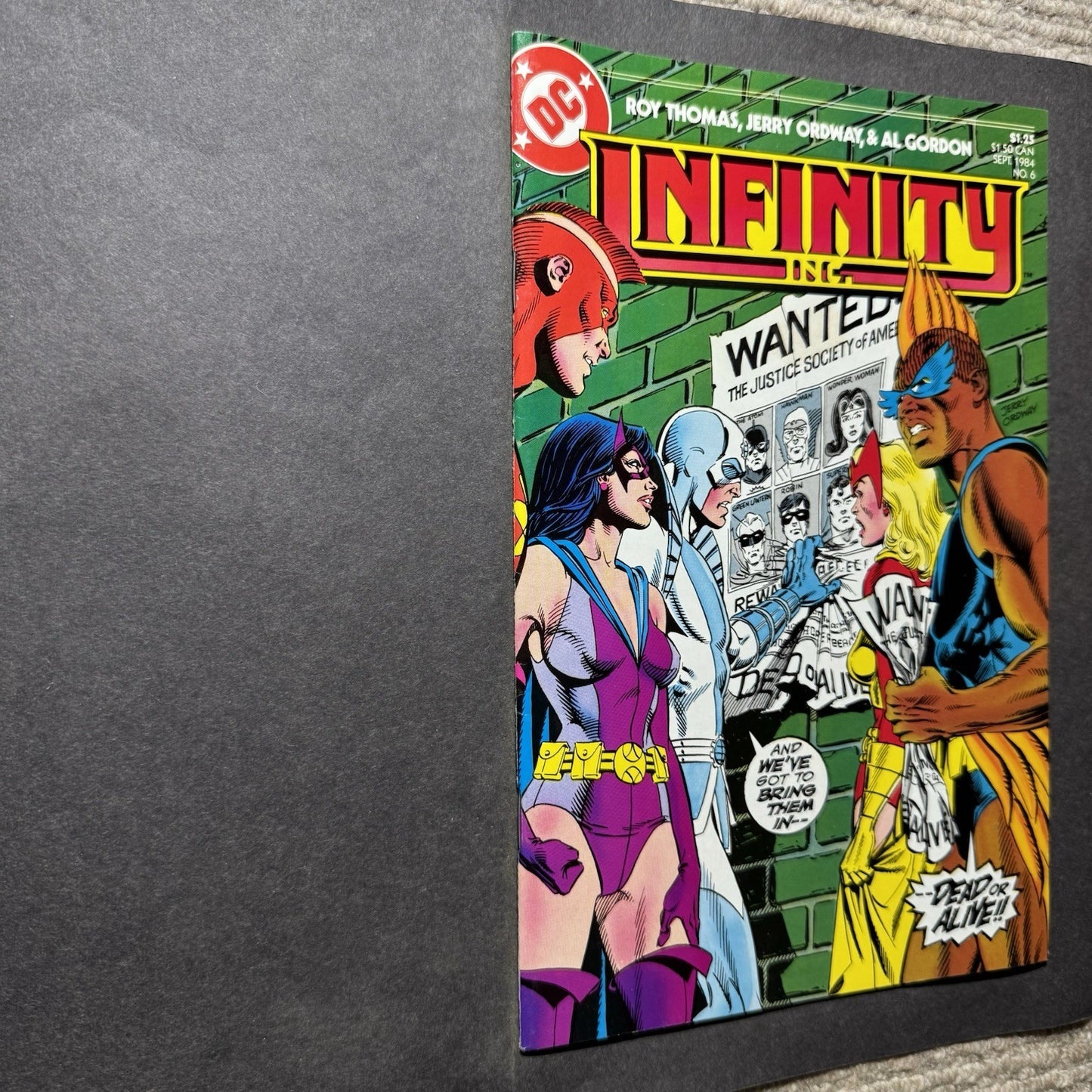 Infinity Inc 6 - Copper Age Dc Comics 1984
