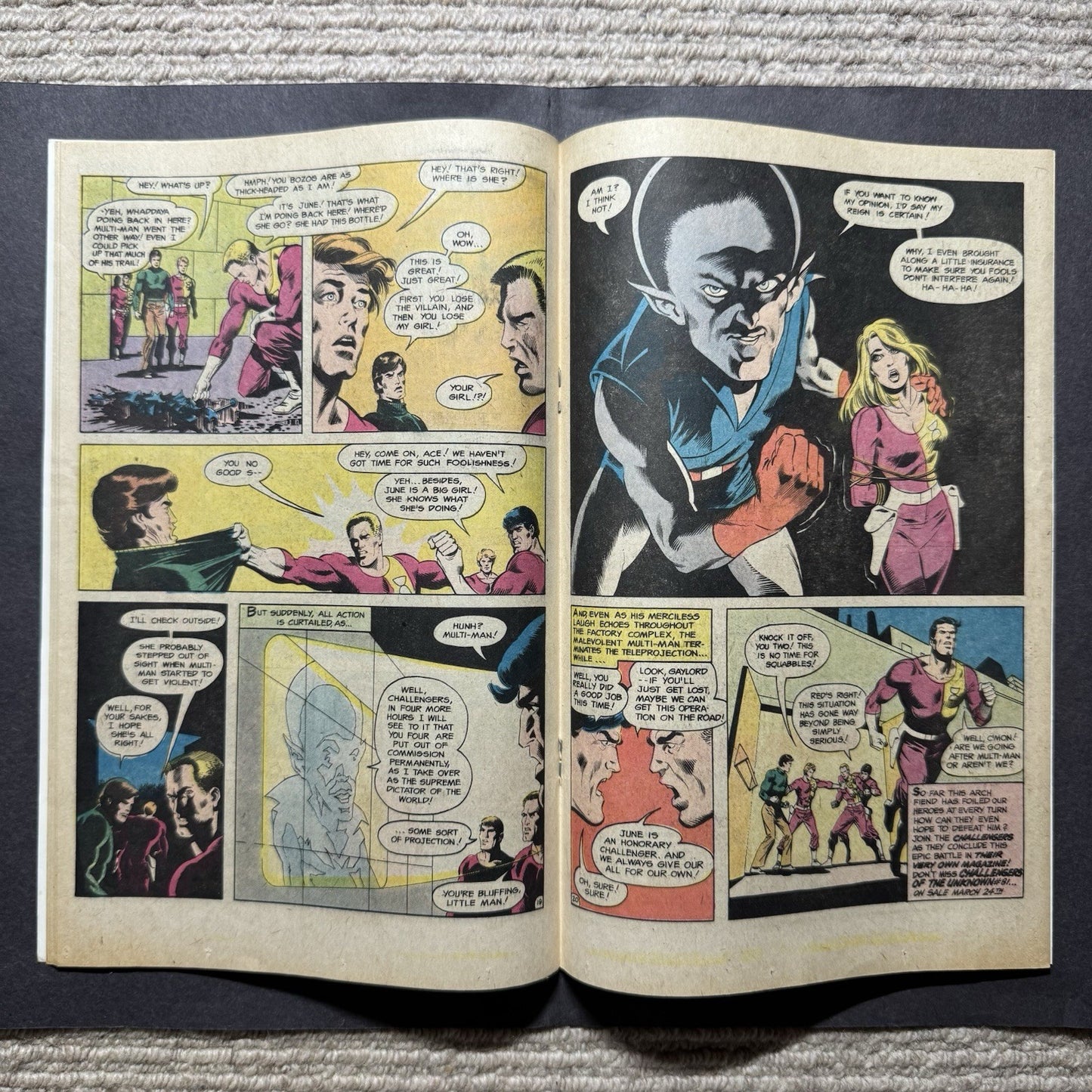 Super team Family 10 - Bronze Age Dc Comics 1977