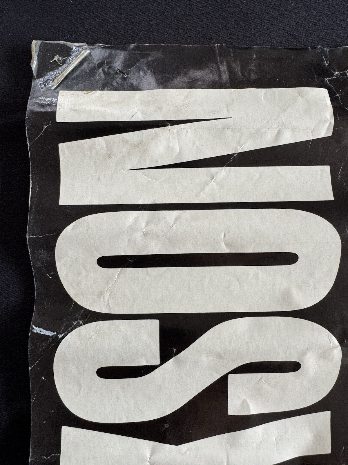 Michael Jackson Original Bad Era Live Concert Vintage Poster 1988