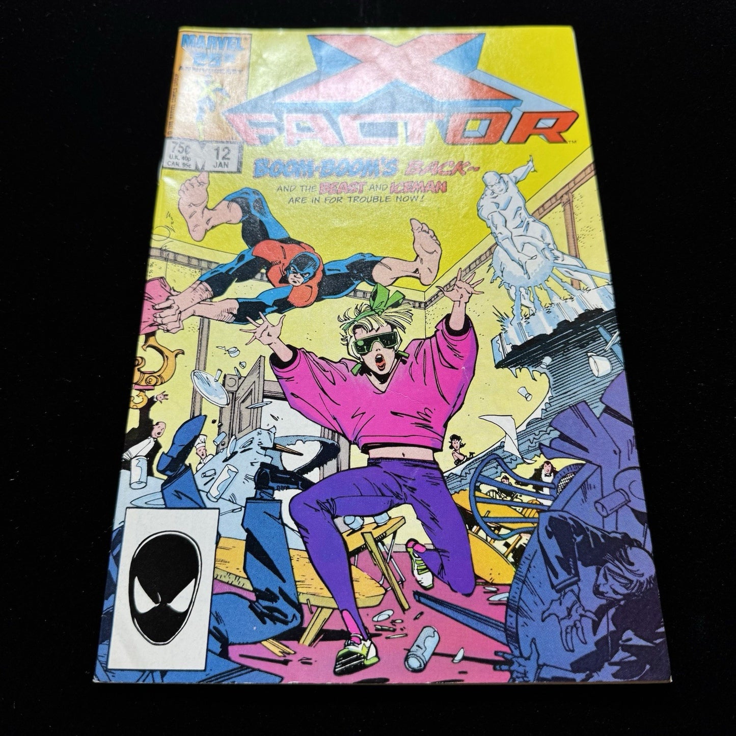 X-Factor 12 - 1st Appearance Of Autumn Rolfson - Copper Age Marvel Comics 1987