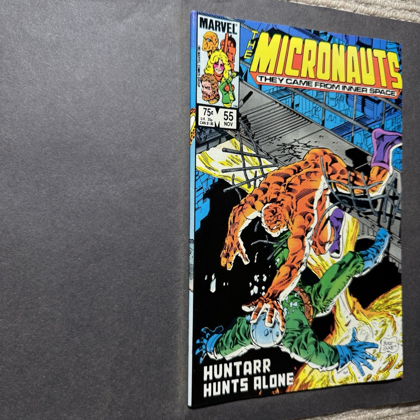Micronauts 55 - Bronze Age Marvel Comics 1983