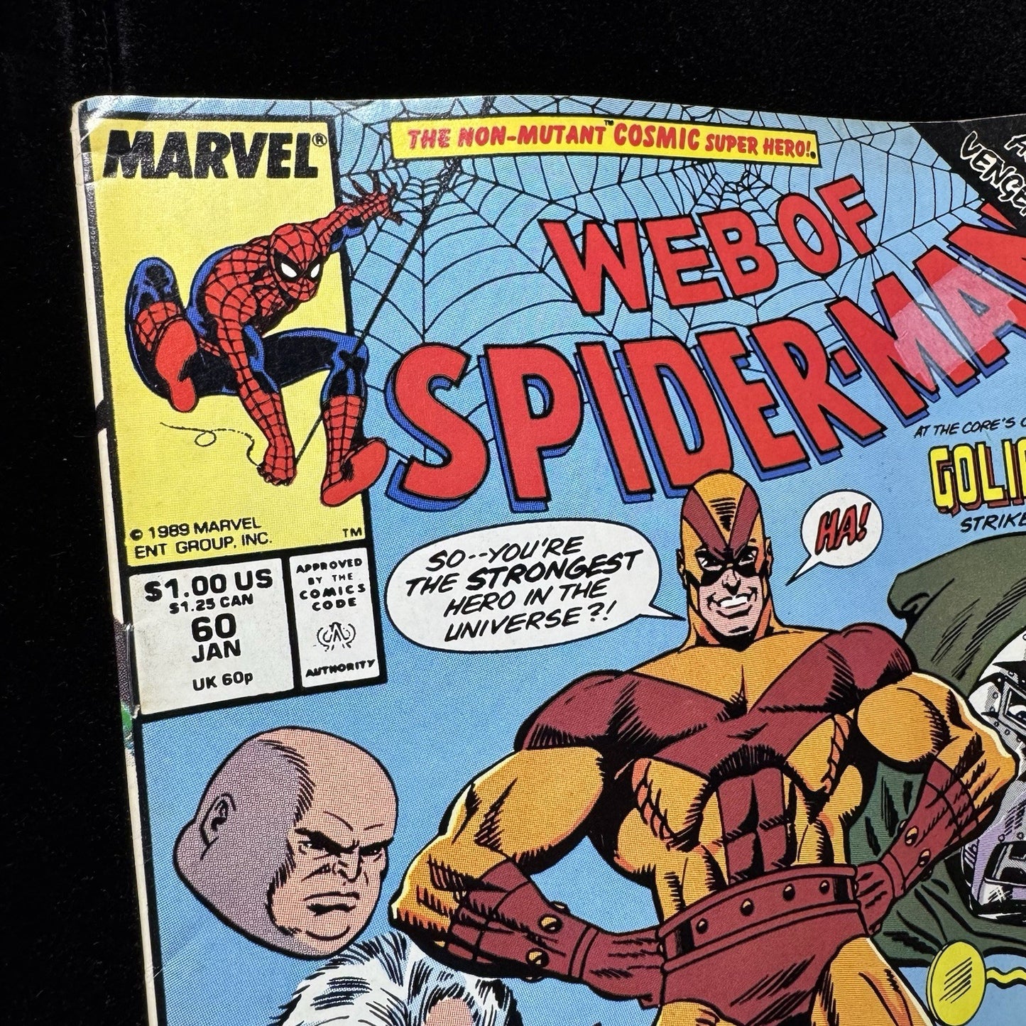 Web Of Spider-Man 60 - Copper Age Marvel Comics 1990