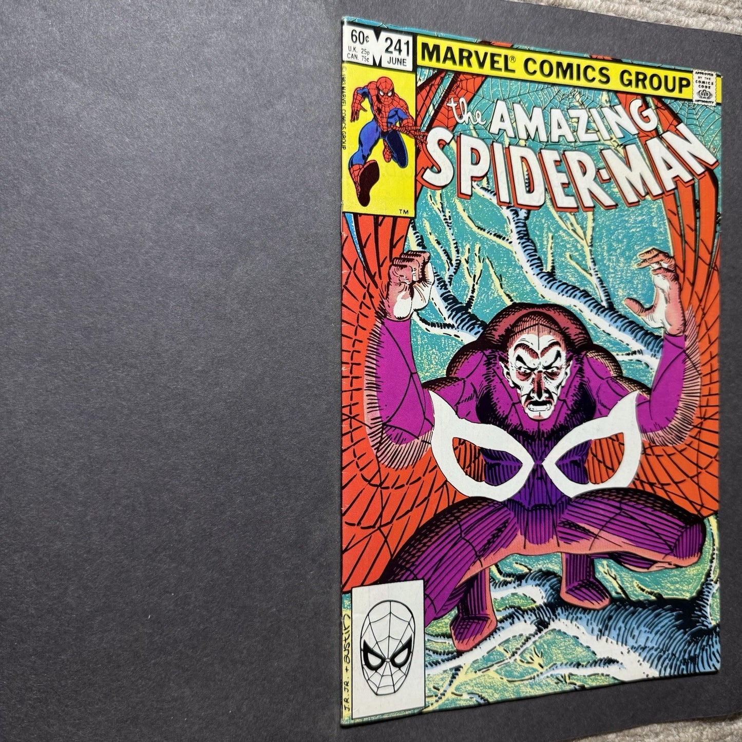 Amazing Spider-Man 241 - Origin Of Vulture - Bronze Age Marvel Comics 1983