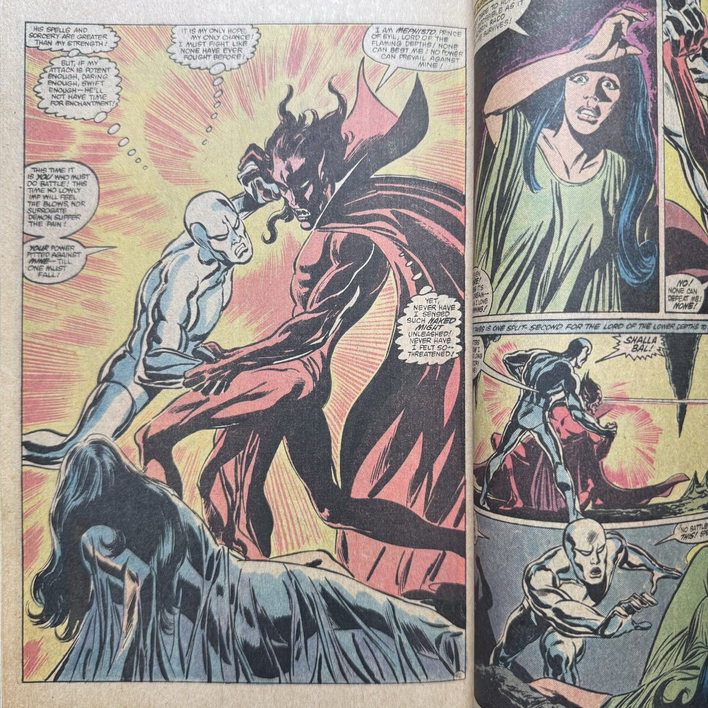 Silver Surfer 1 - Origin Of Silver Surfer - Bronze Age Marvel Comics 1982