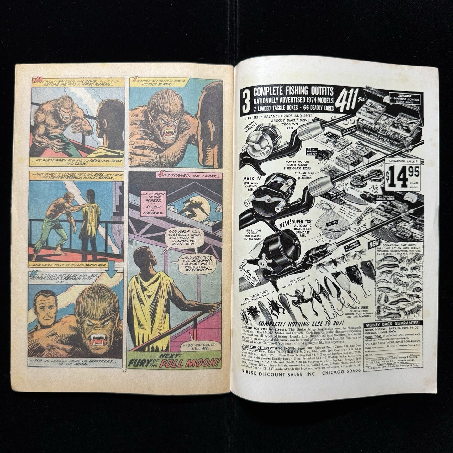 Werewolf By Night 21 - Bronze Age Marvel Comics 1974