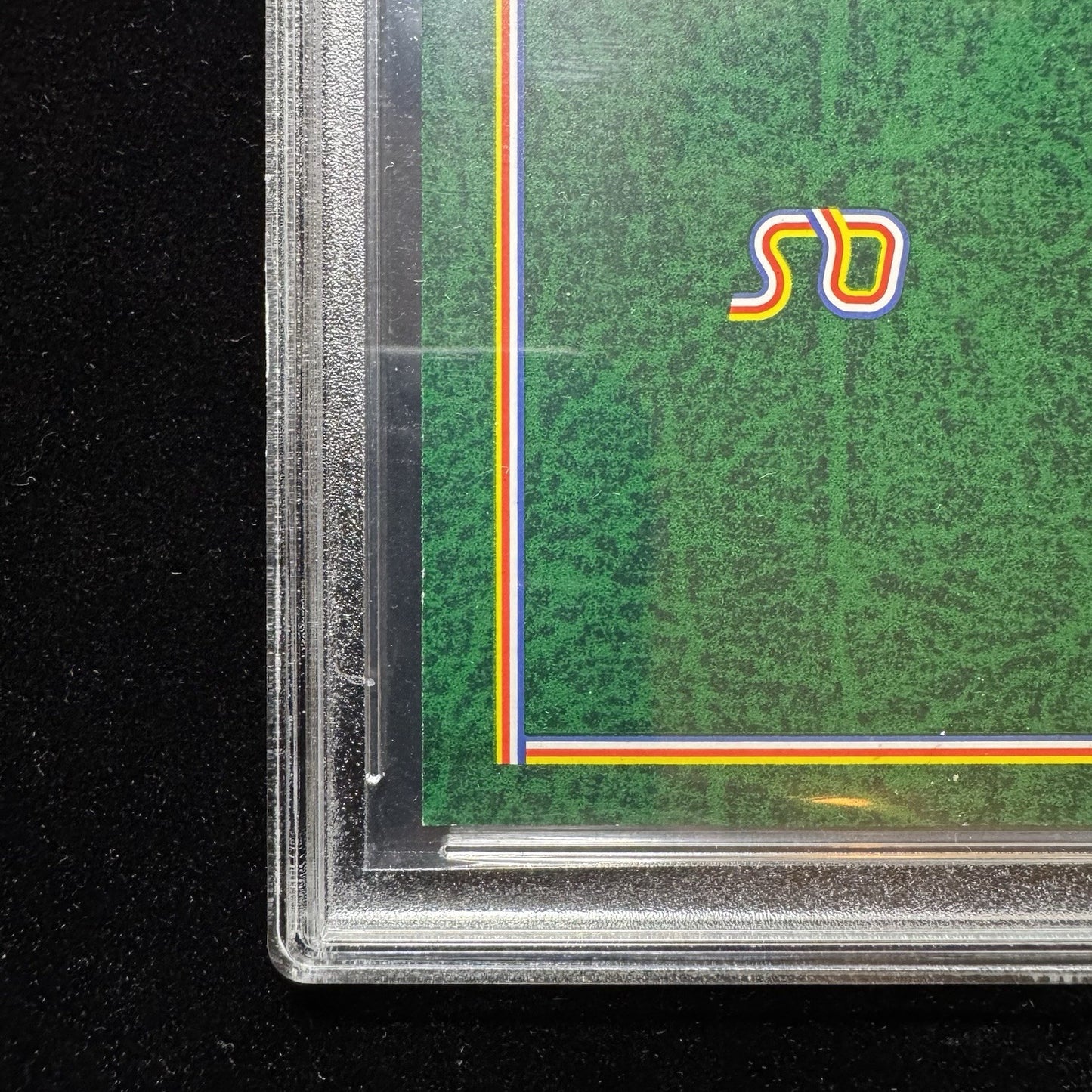 1987 Question of Sport Diego Maradona UK PrintMGC 8 Graded Card