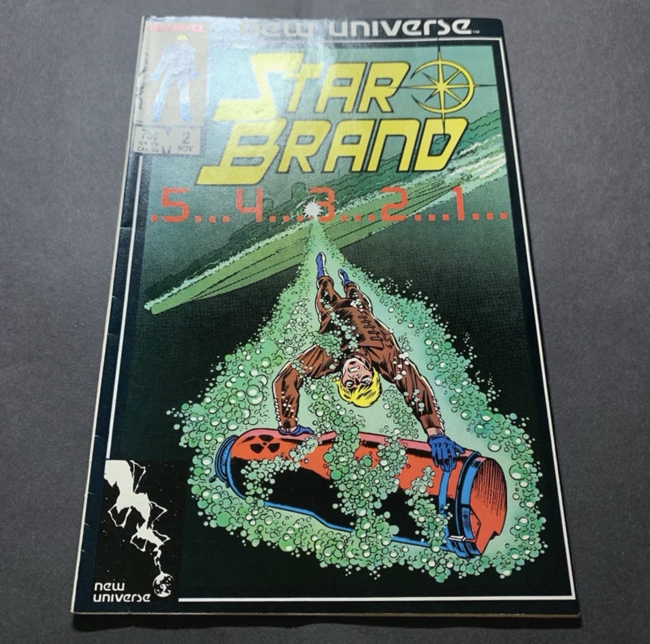 Star Brand 1, 2 and Star Brand Giant Sized annual 1 - copper age marvel 1986/87