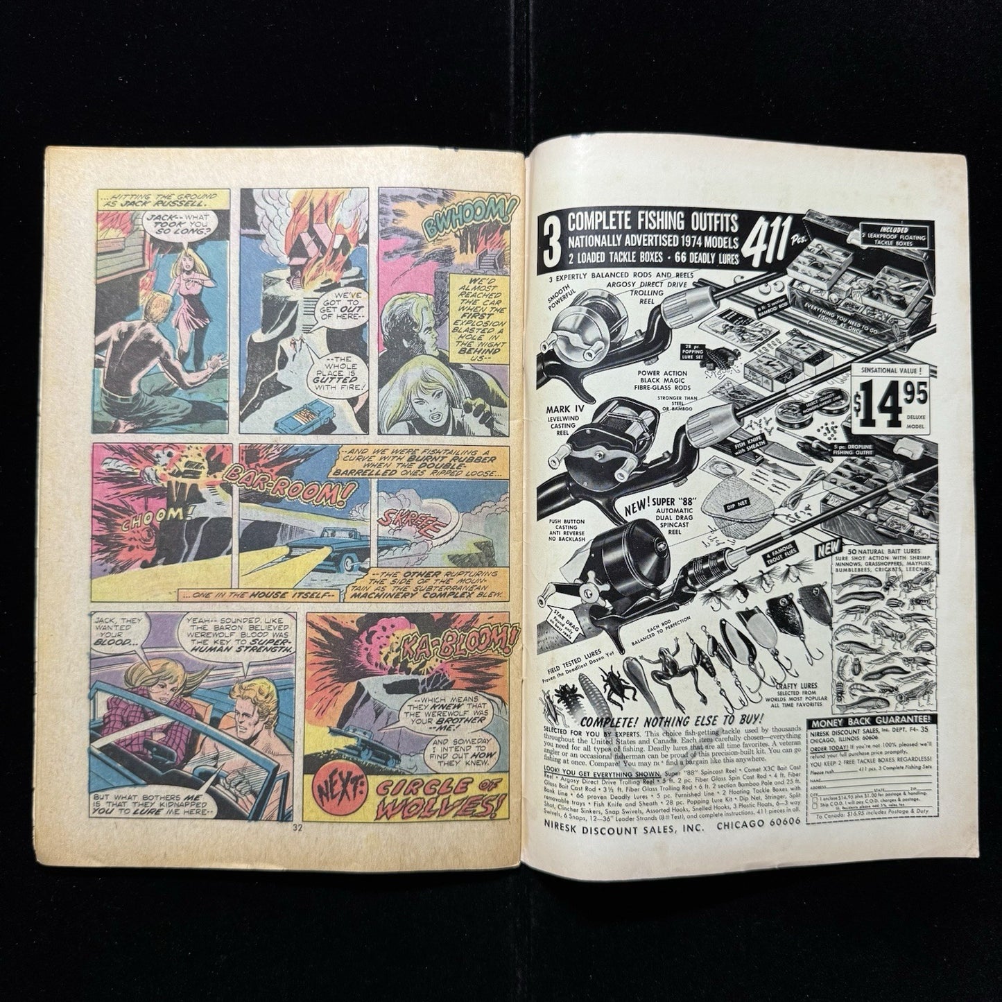 Werewolf By Night 20 - Bronze Age Marvel Comics 1974