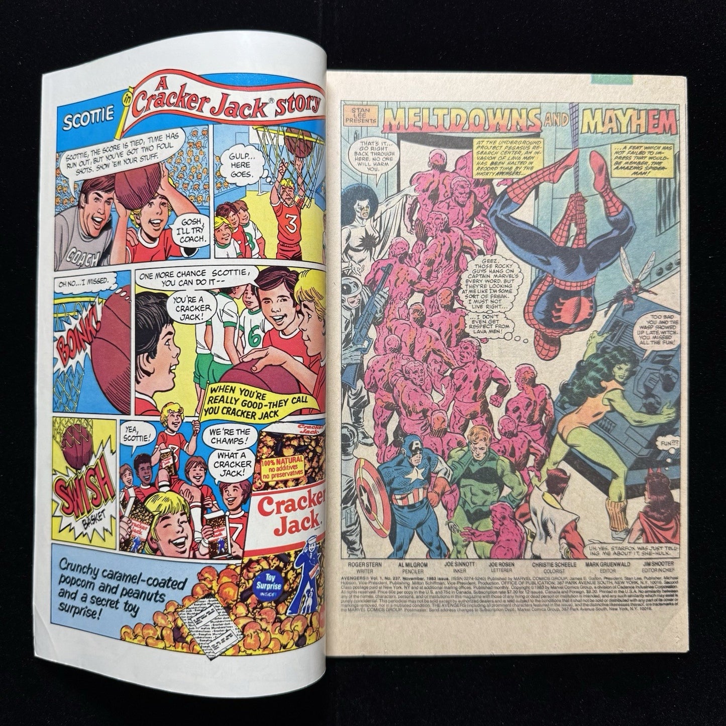 Avengers 237 - Bronze Age Marvel Comics 1983