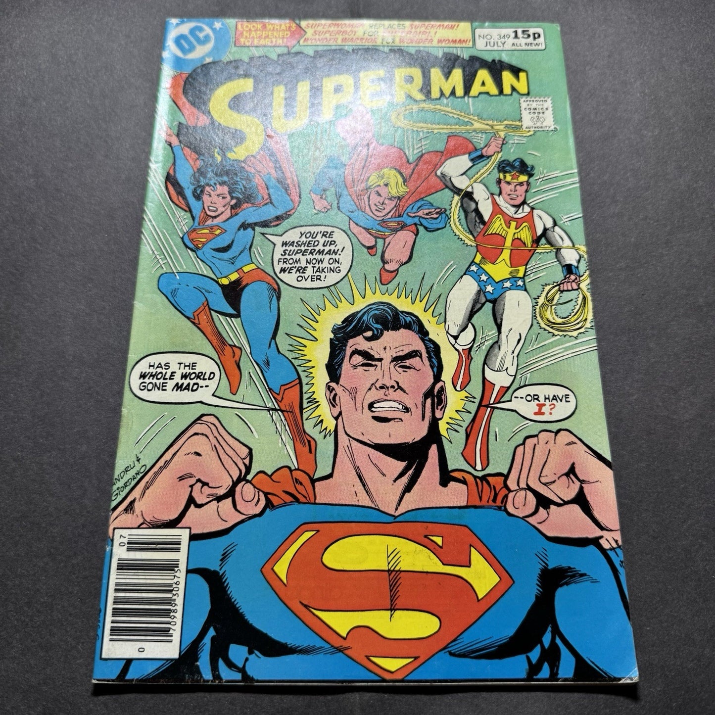 Superman 349 - Bronze Age Dc Comics 1980