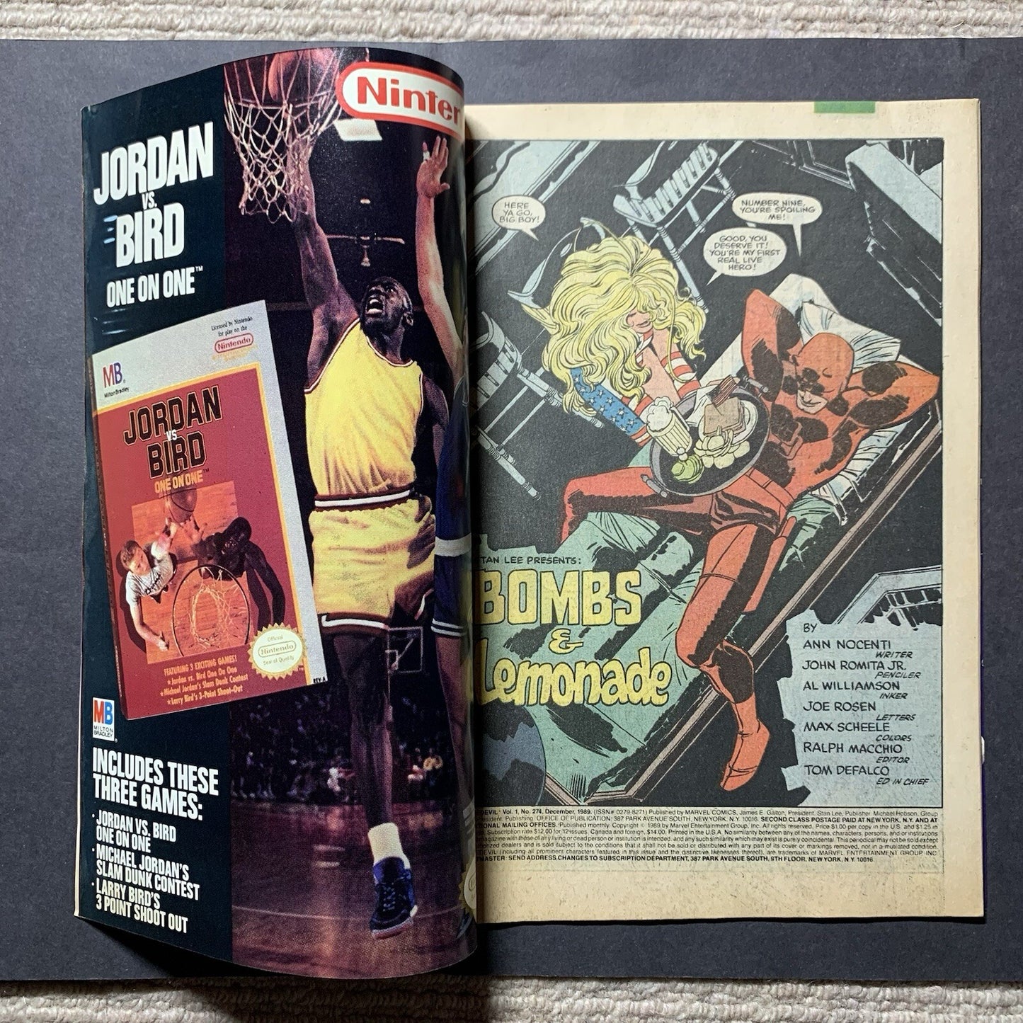 Daredevil 274/ Copper Age Marvel Comics 1989