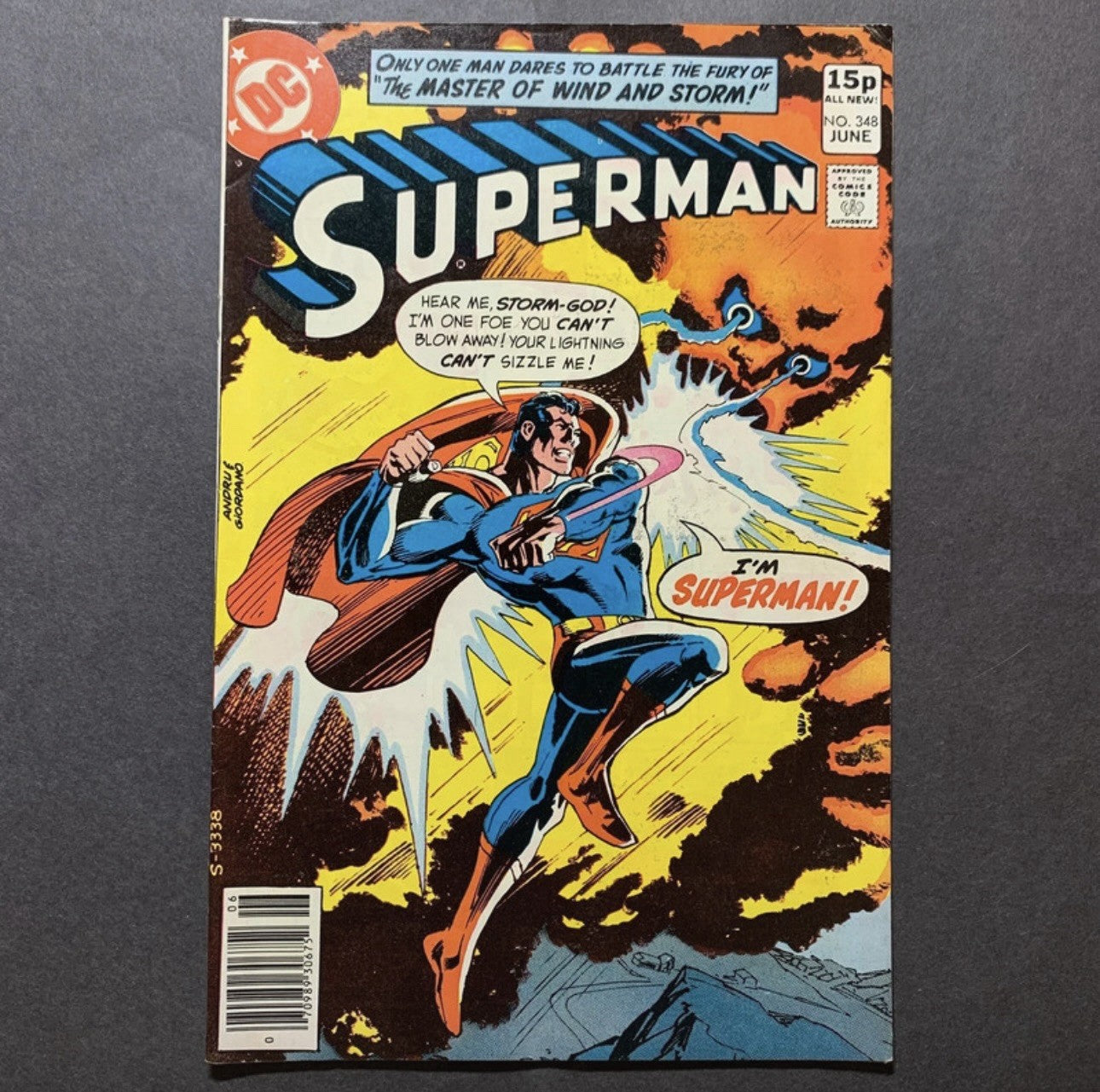 Superman 348 - Bronze Age Dc Comics 1980