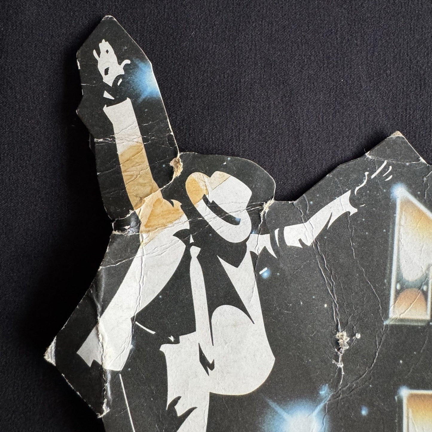 Michael Jackson Moonwalker 1988 Original VHS Promotinal Display Cardboard Poster