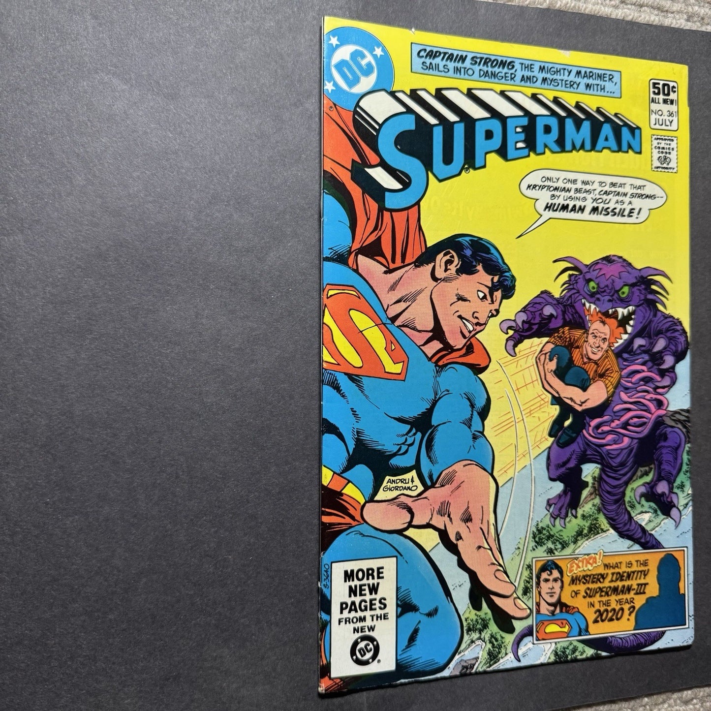 Superman 361 - Bronze Age Dc Comics 1981