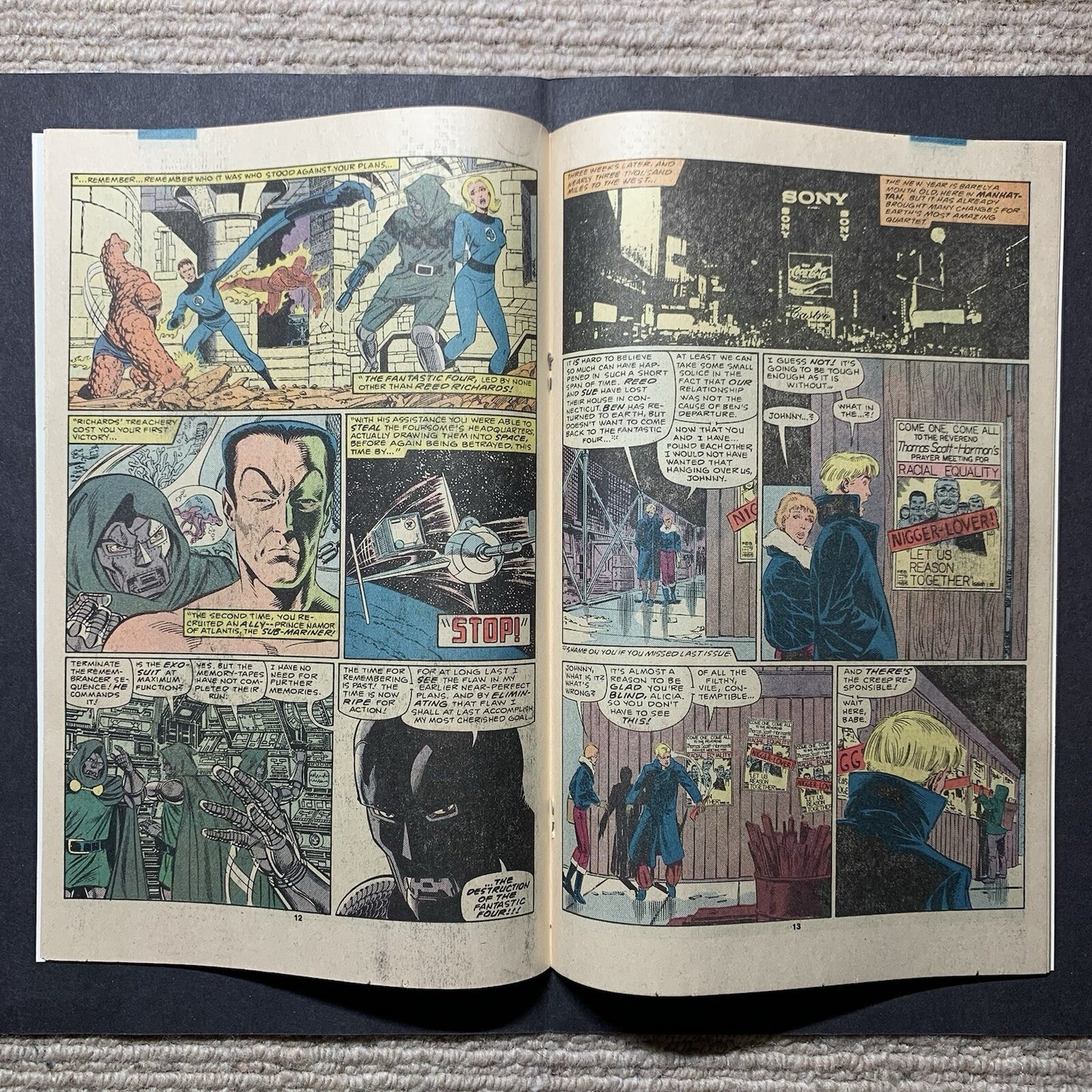 Fantastic Four 278/ Copper Age Marvel Comics 1985/ 9.4+