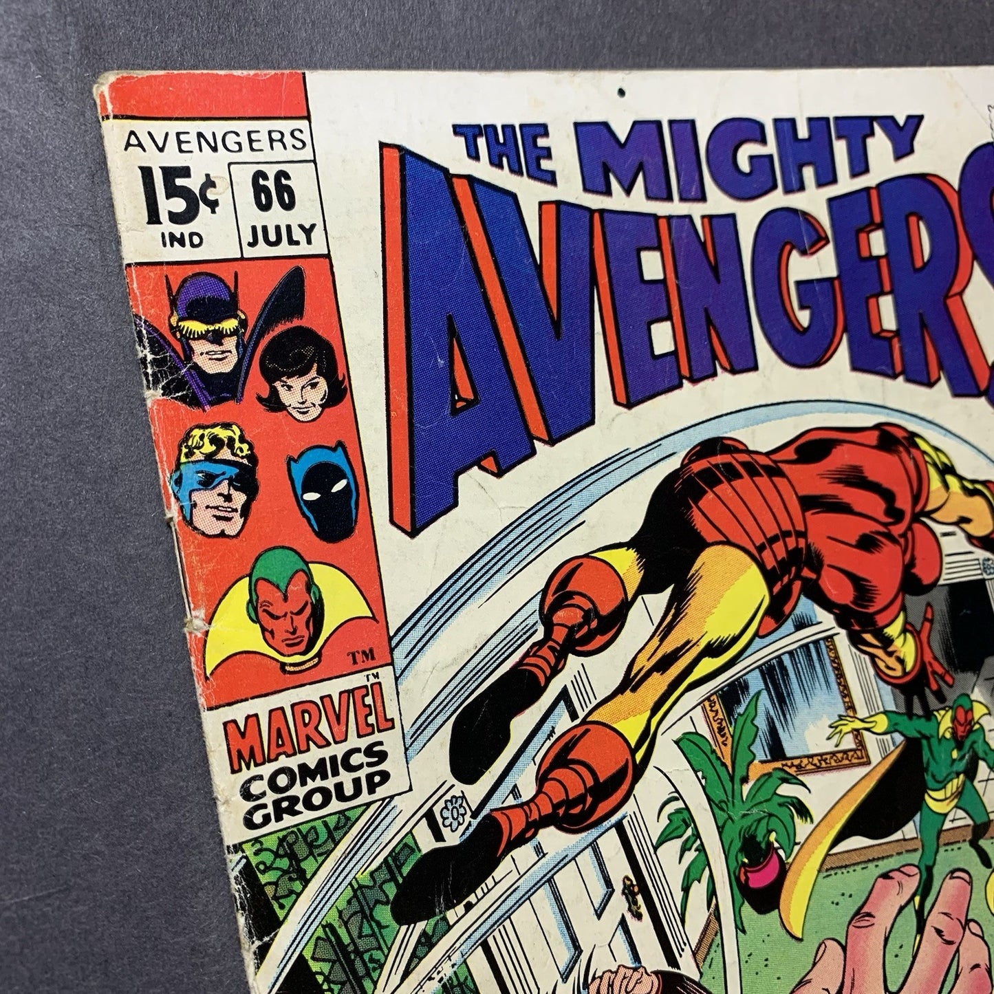 Avengers 66/ Silver Age Marvel Comics 1969
