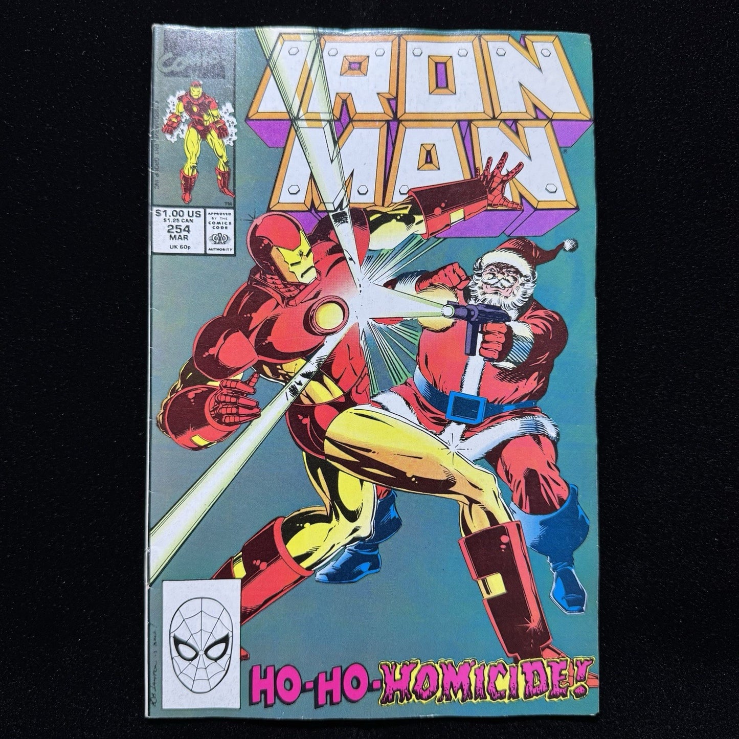 Iron Man 254 - Copper Age Marvel Comics 1990