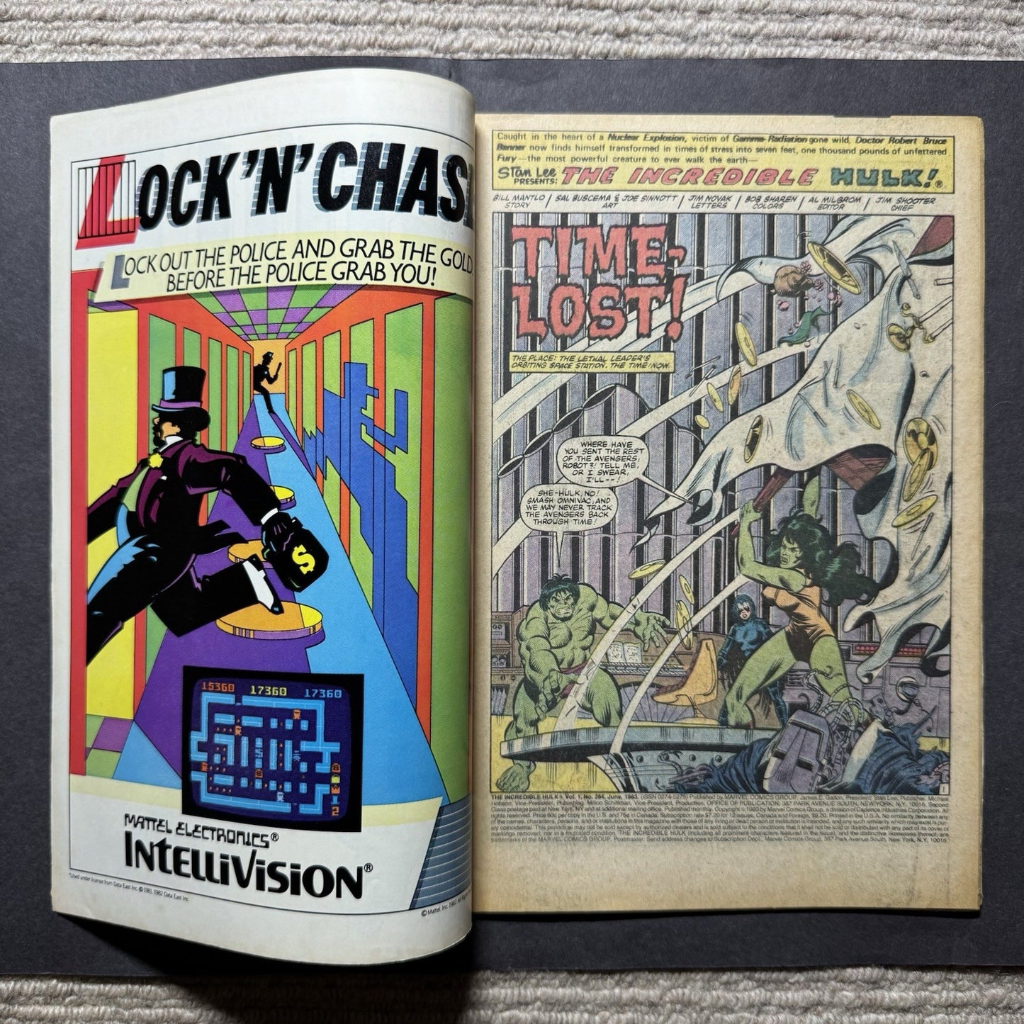 Incredible Hulk 284/ Bronze Age Marvel Comics 1983