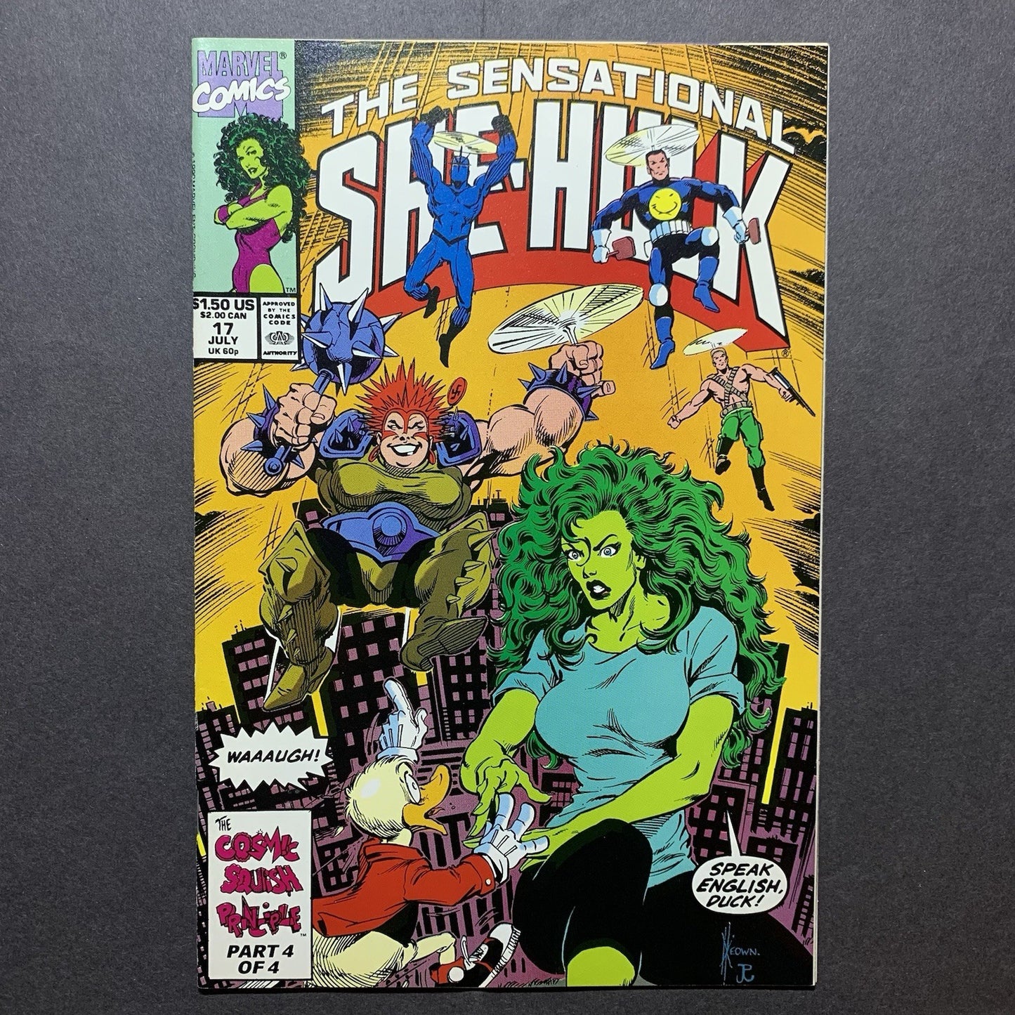 Sensational She Hulk 17/ Copper Age Marvel Comics 1990