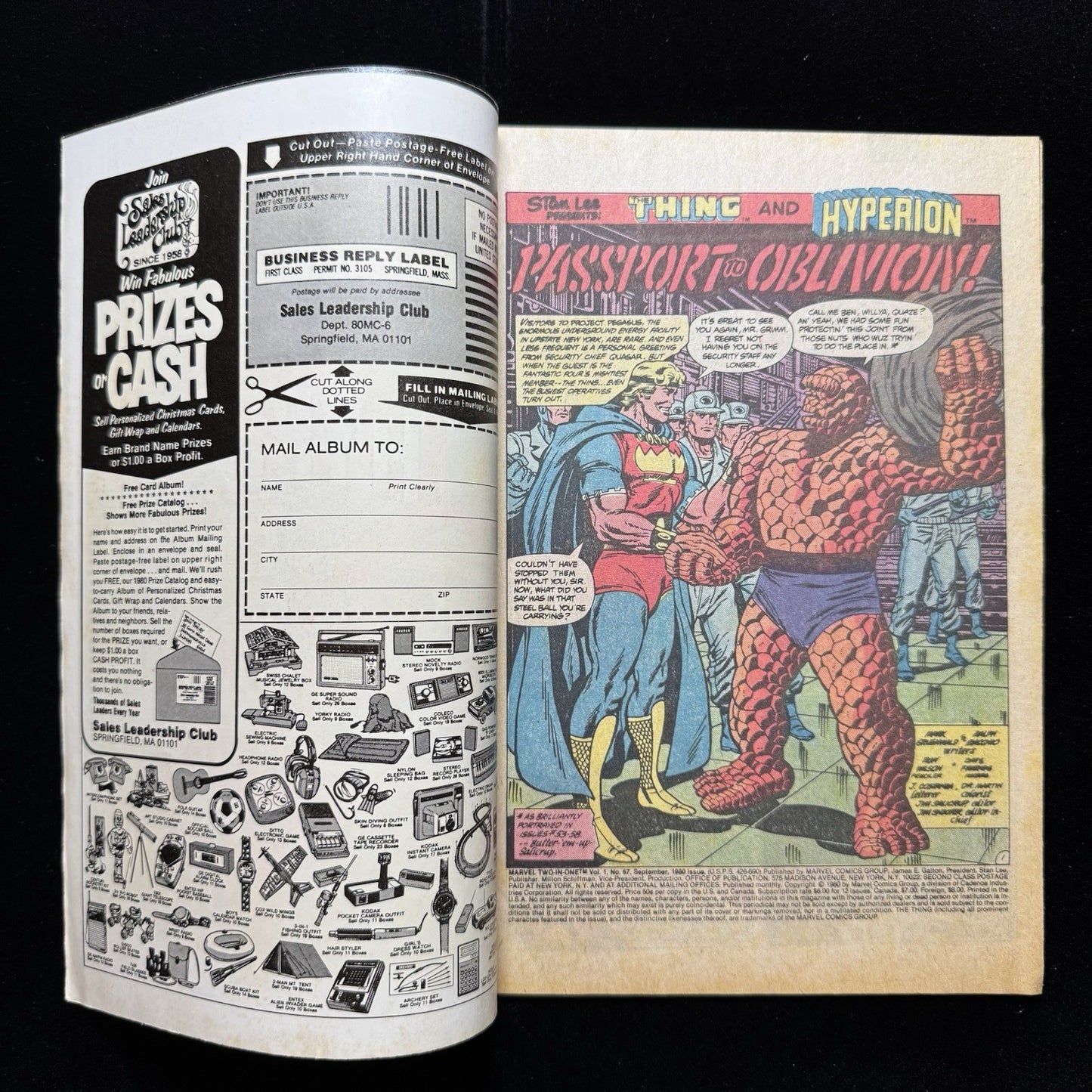 Marvel Two In One 67 - Bronze Age Marvel Comics 1980
