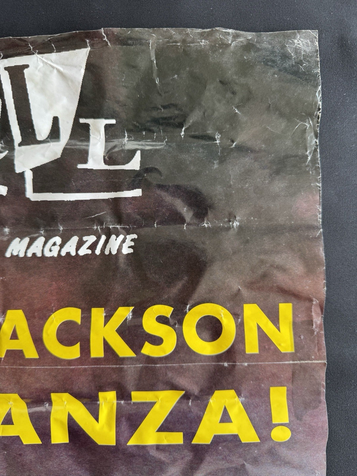 Michael Jackson Off The Wall Extravaganza 1993 Vintage Poster Pull Out