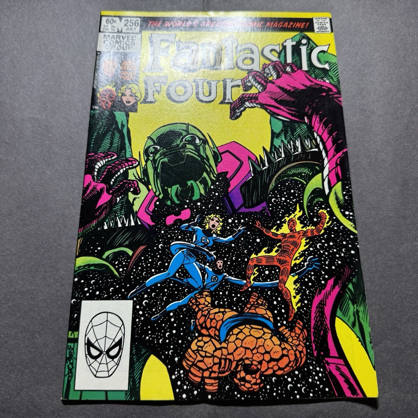 Fantastic Four 256 - Bronze Age Marvel Comics 1983