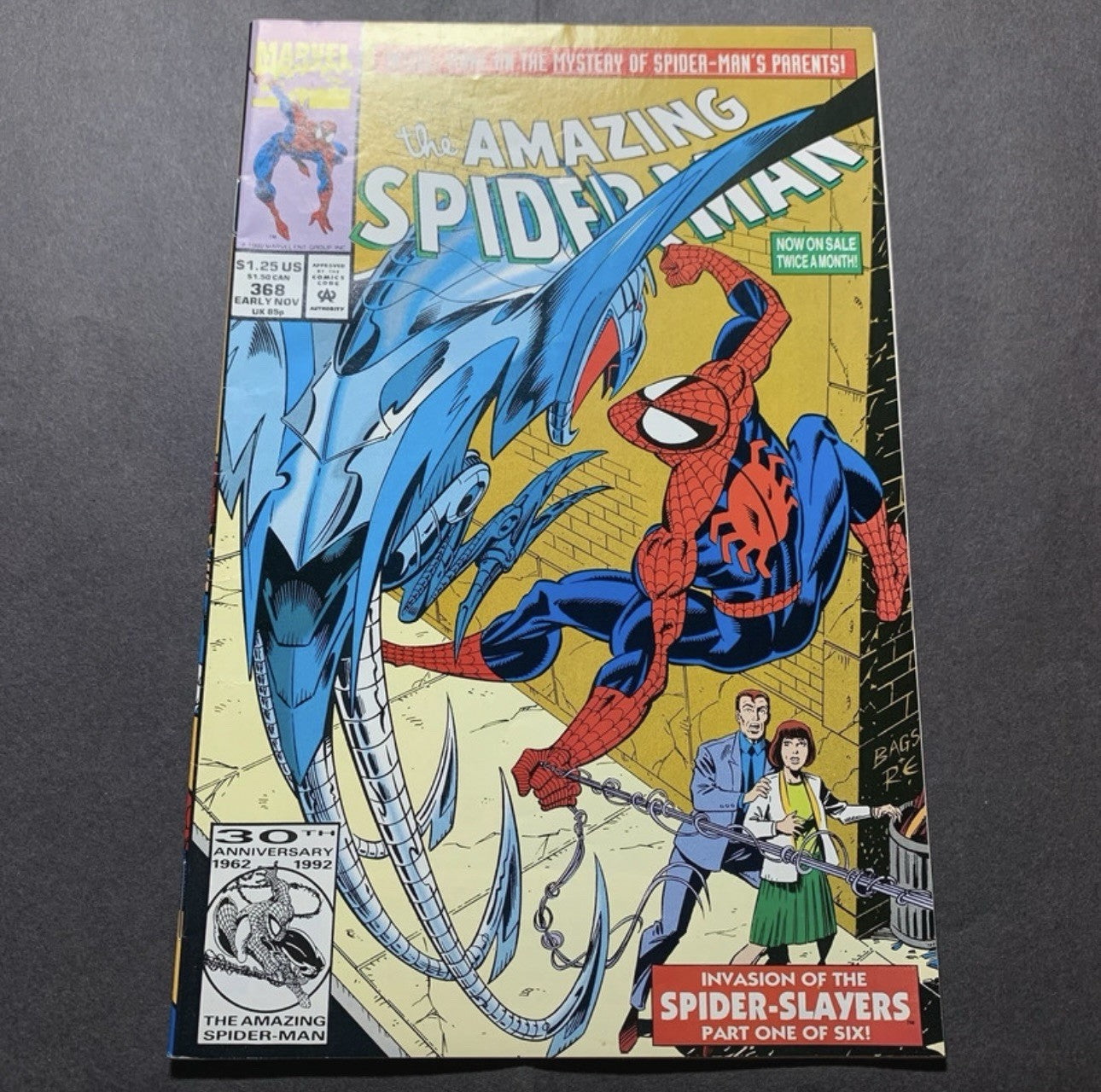 Amazing Spider-Man 368 - Modern Age Marvel Comics 1992