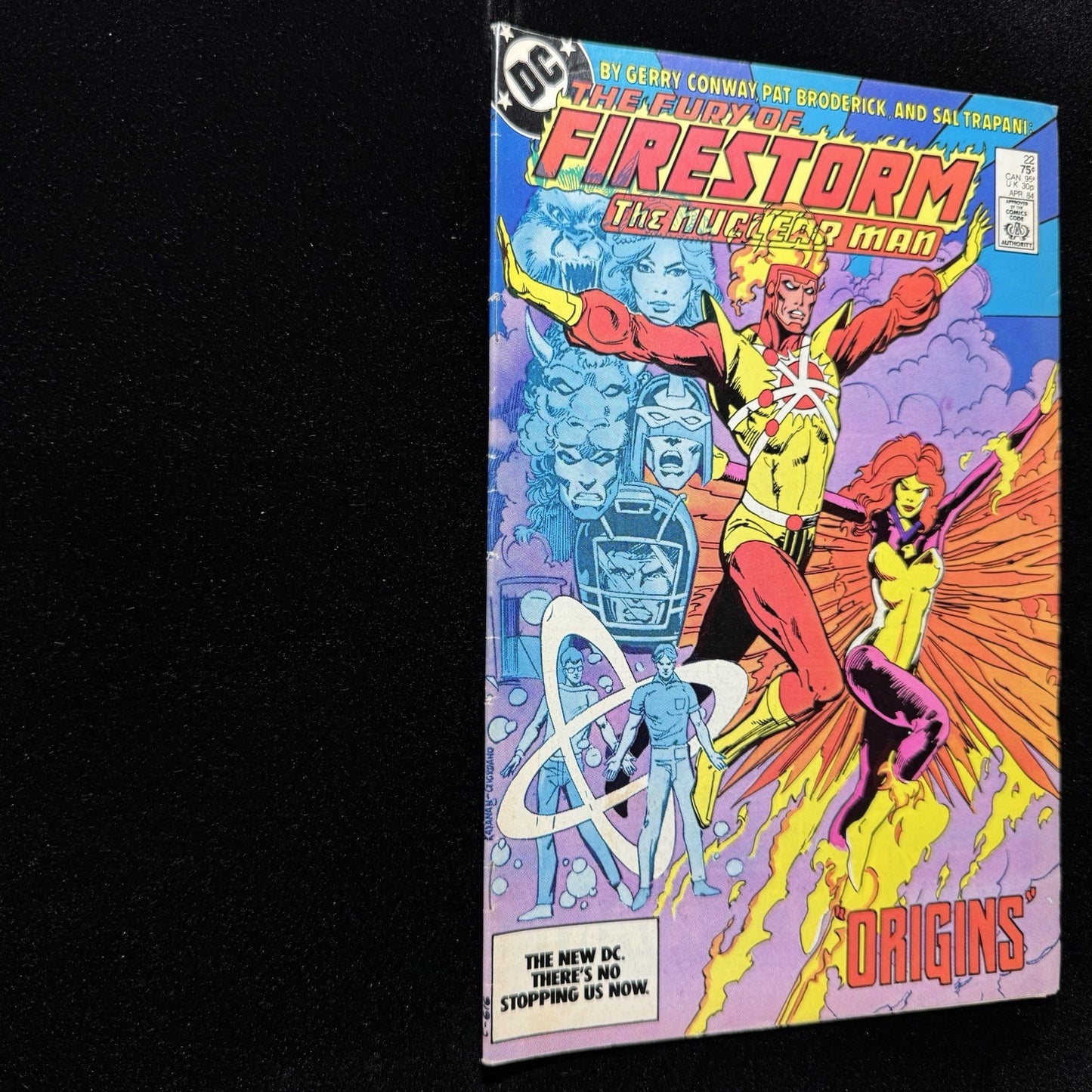 Firestorm The Nuclear Man - Origin Of Firestorm - Copper Age Dc Comics 1984
