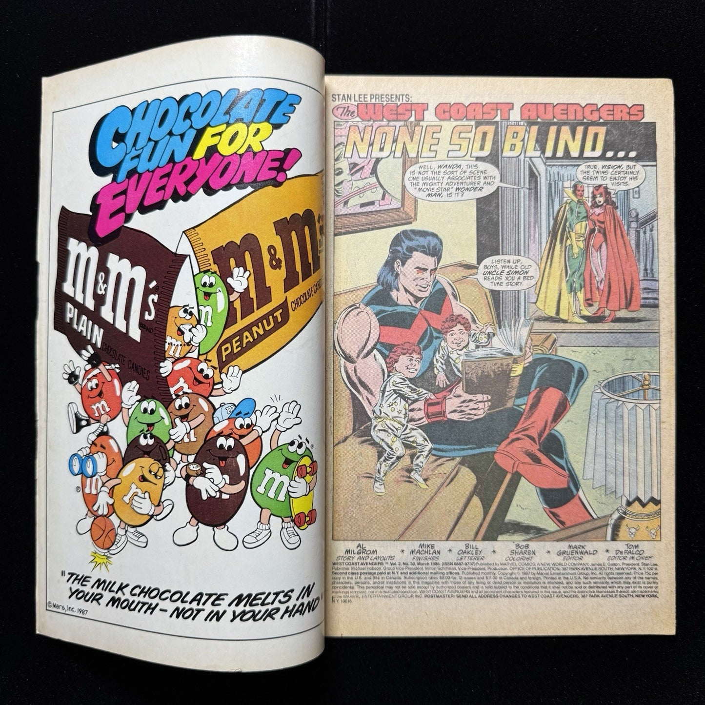 West Coast Avengers 30 - Copper Age Marvel Comics 1988