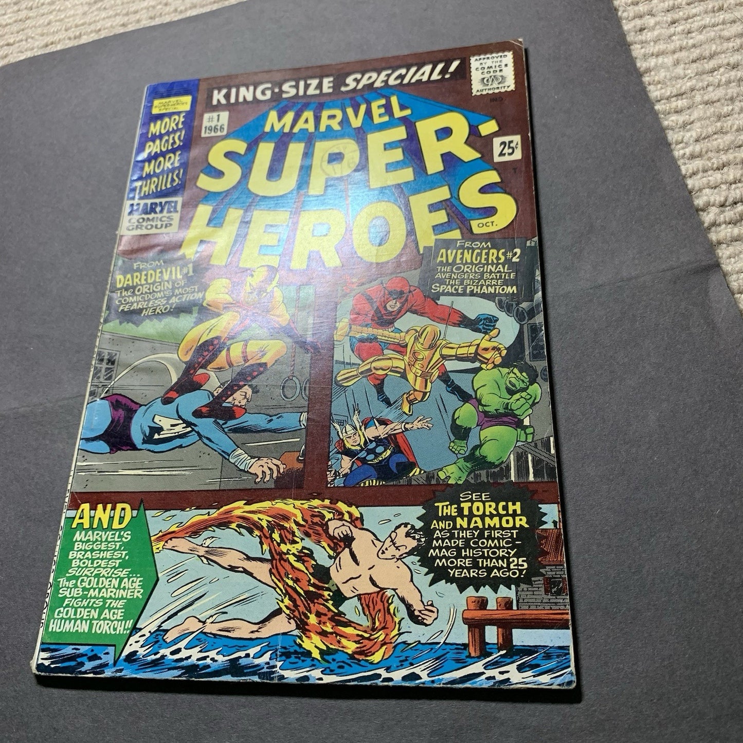 Marvel Super-Heroes 1/ Silver age Marvel Comics 1966