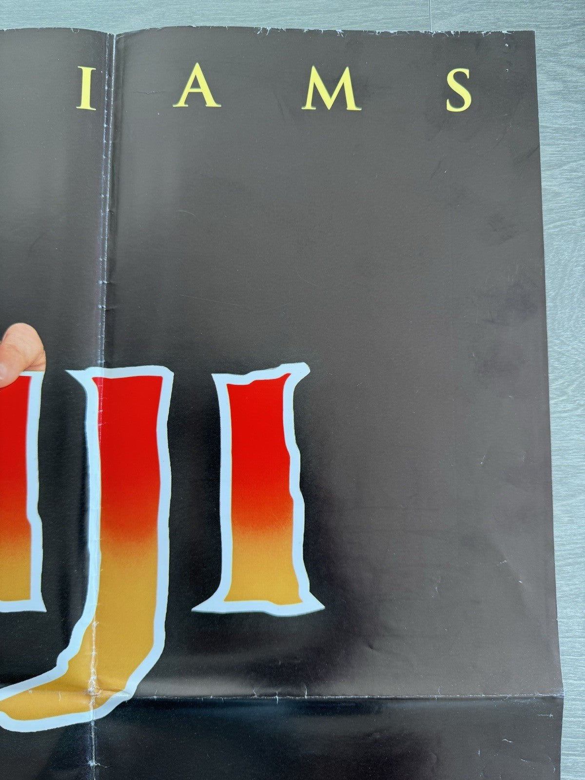 Jumanji 1995 Original UK Quad Poster – Folded – Vintage Cinema Poster