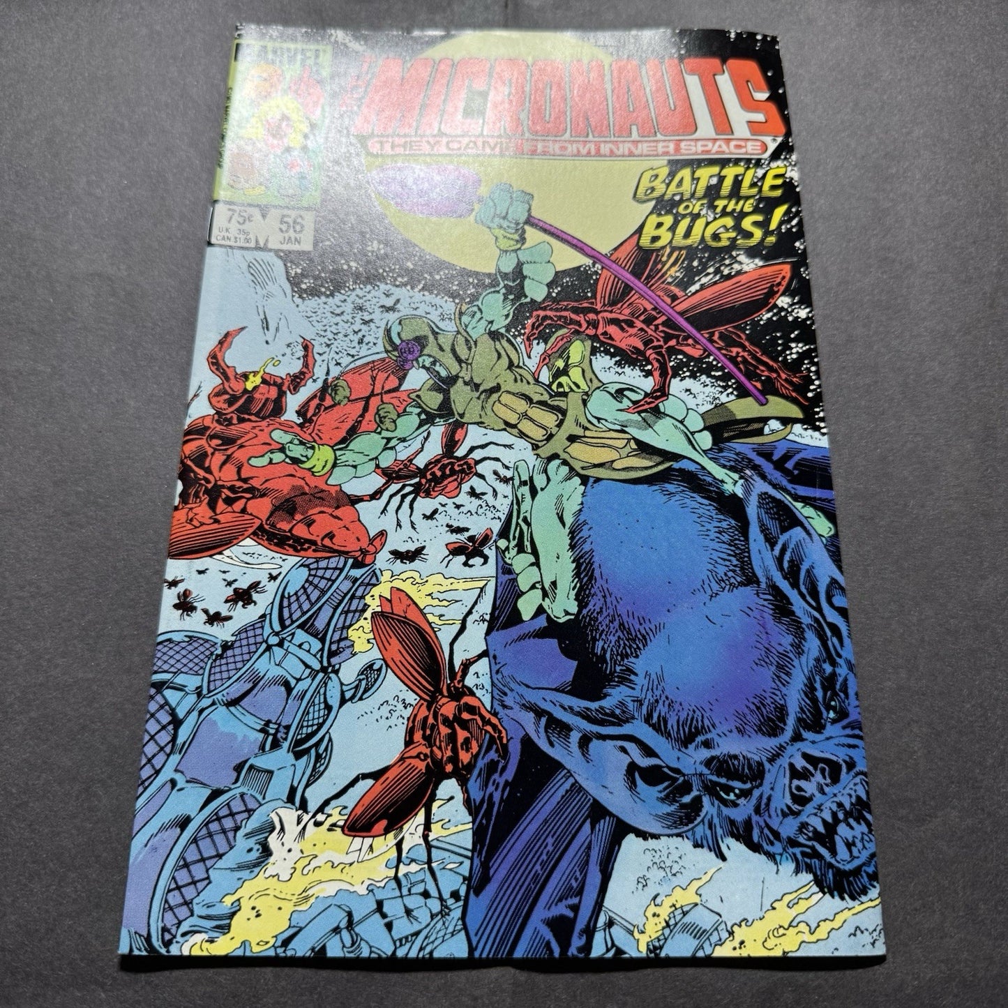 Micronauts 56 - Copper Age Marvel Comics 1984