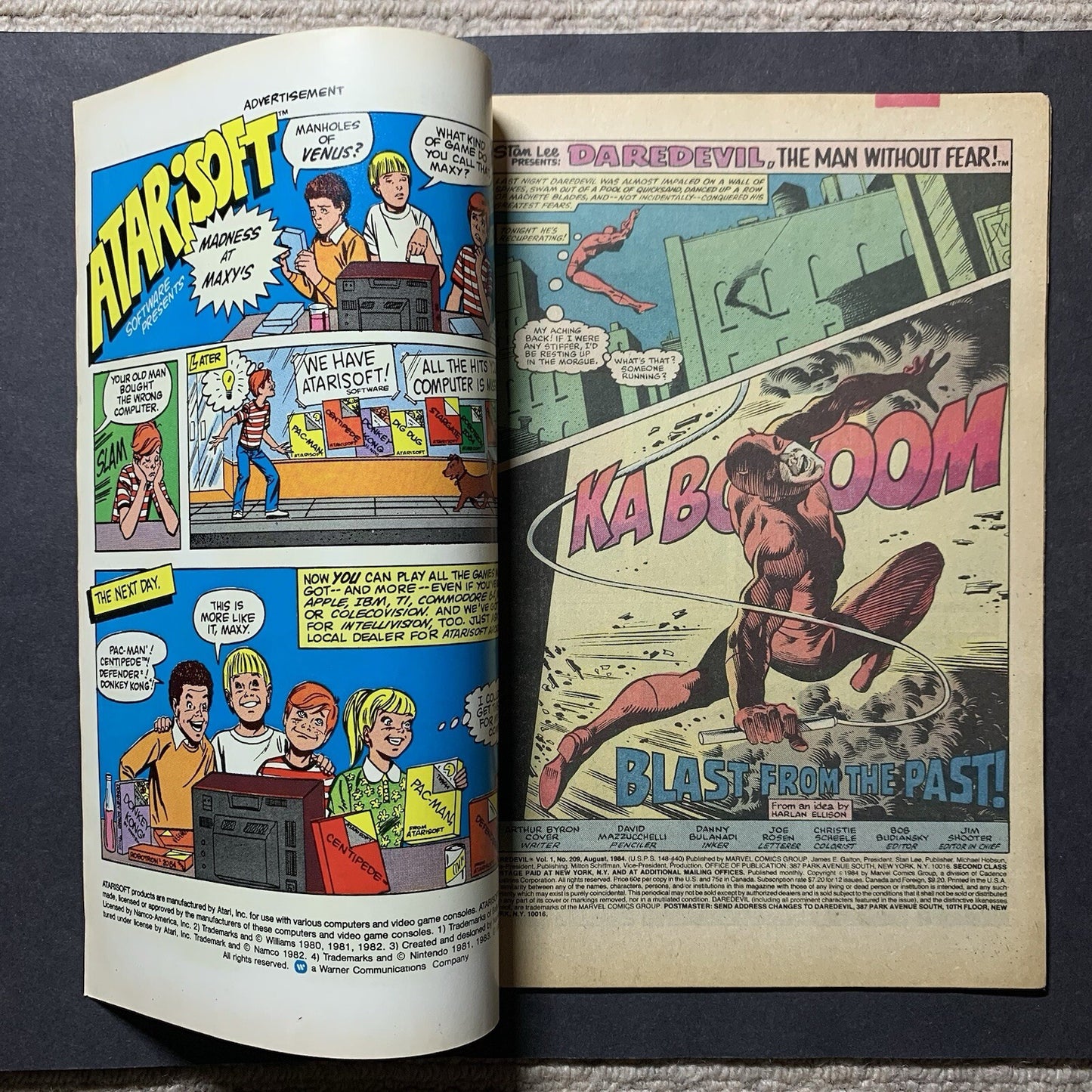 Daredevil 209/ Copper Age Marvel Comics 1984