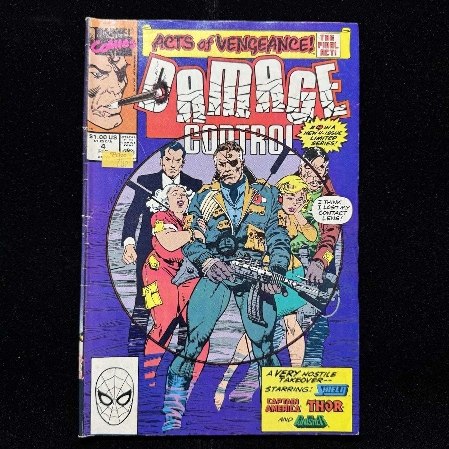 Damage Control 4 - Copper Age Marvel Comics 1990