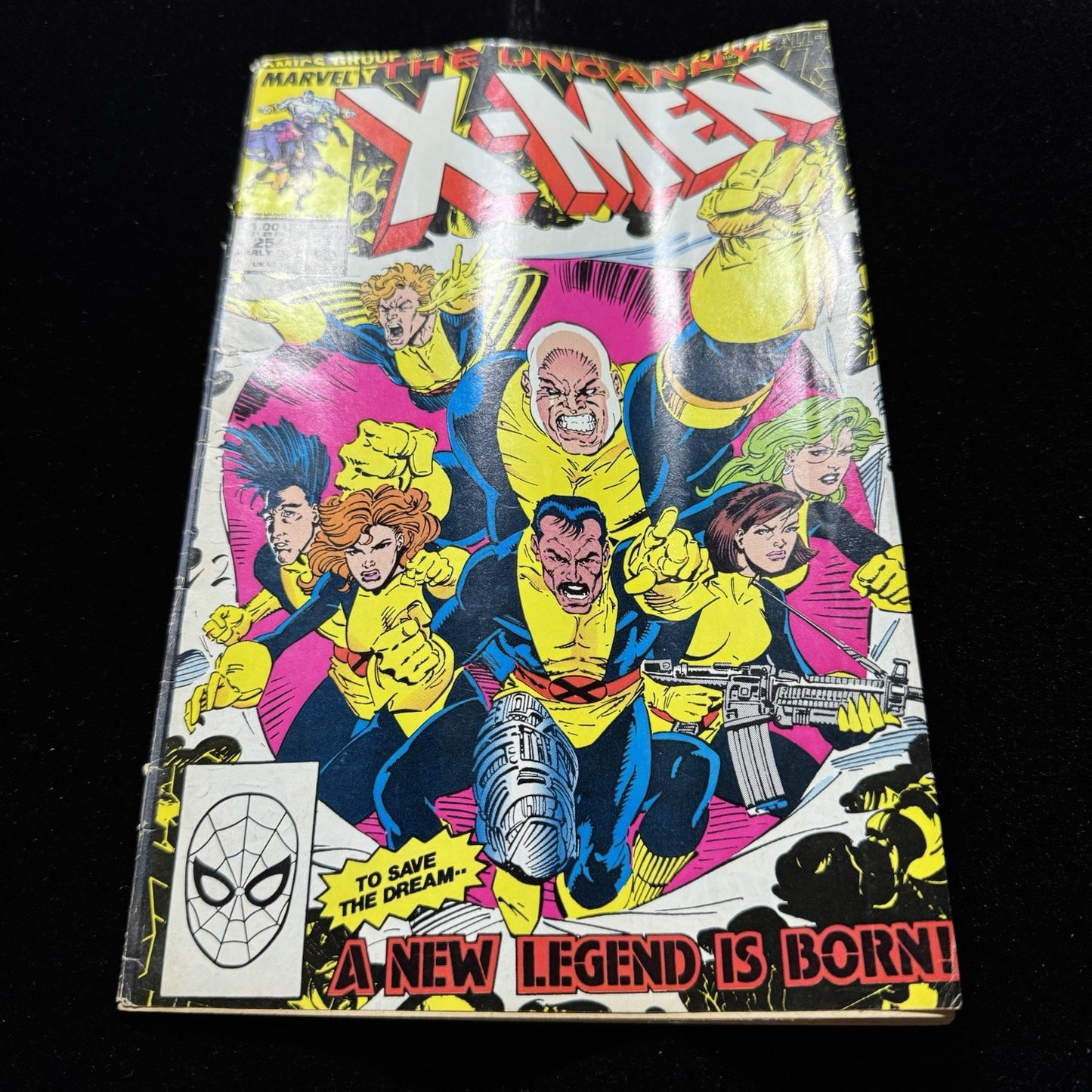 Uncanny X-Men 254 And 237 - Comic Bundle - Copper Age Marvel Comics 1988/89