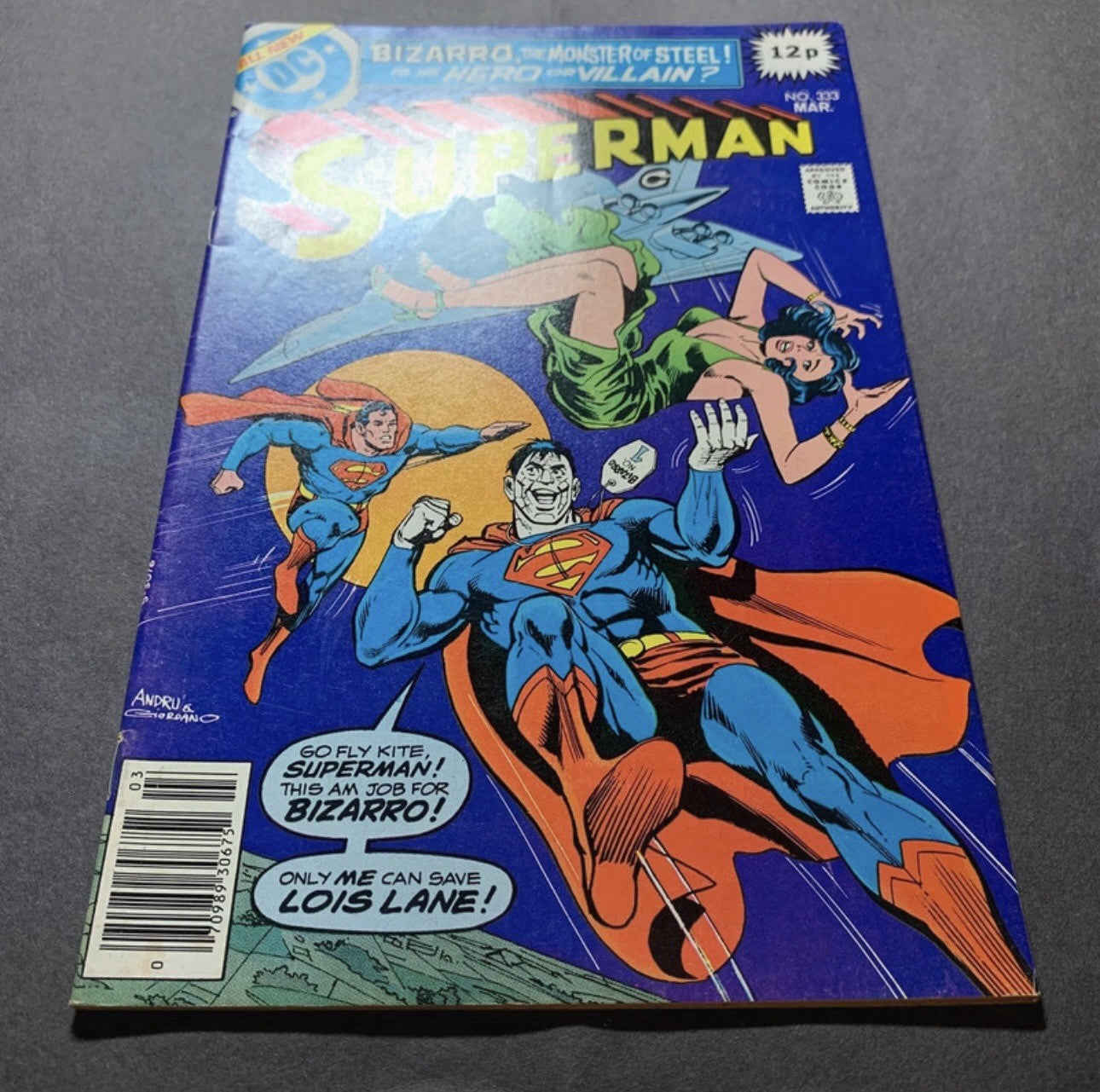 Superman 333 - Bronze Age Dc Comics 1979