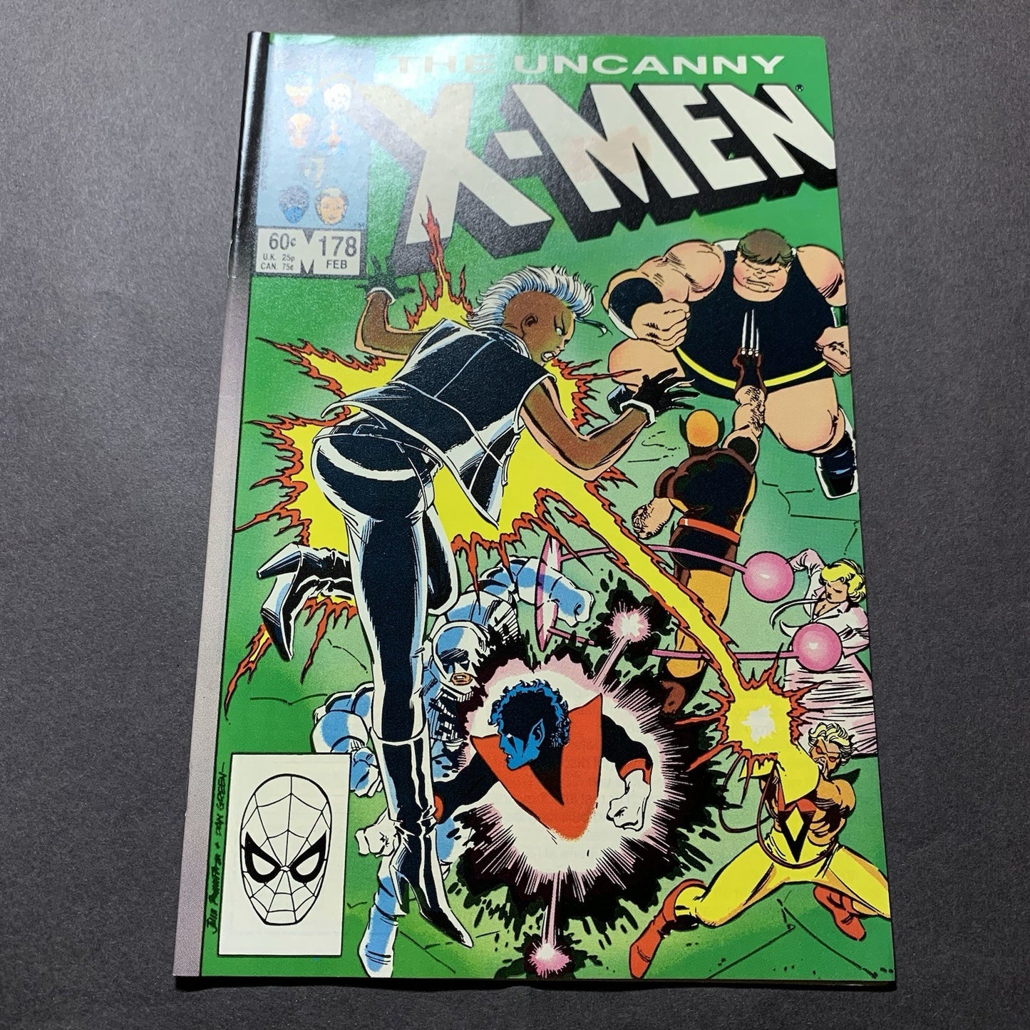 Uncanny x-men 178/ copper age marvel comics 1984