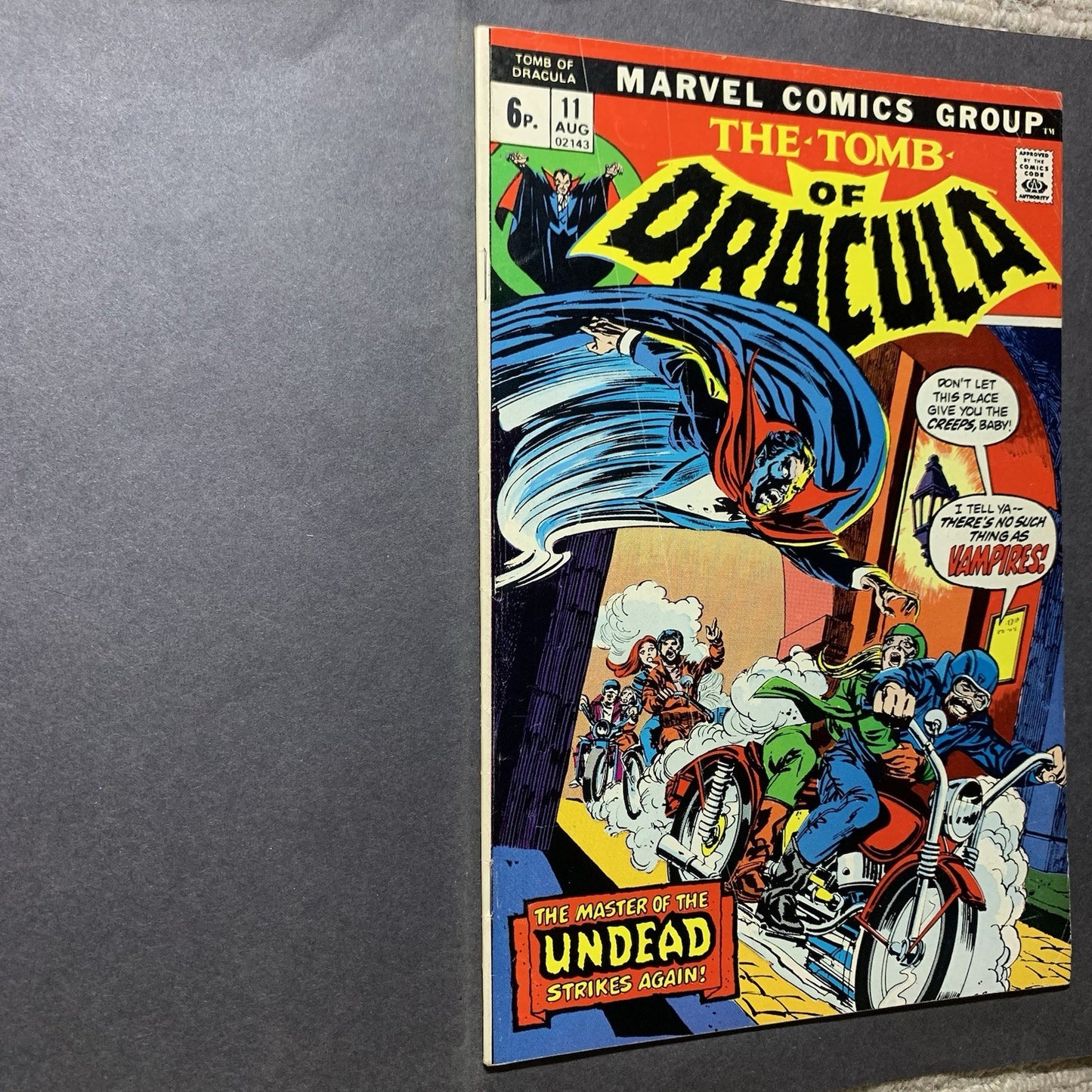 Tomb of Dracula 11/ Bronze Age marvel comics 1973