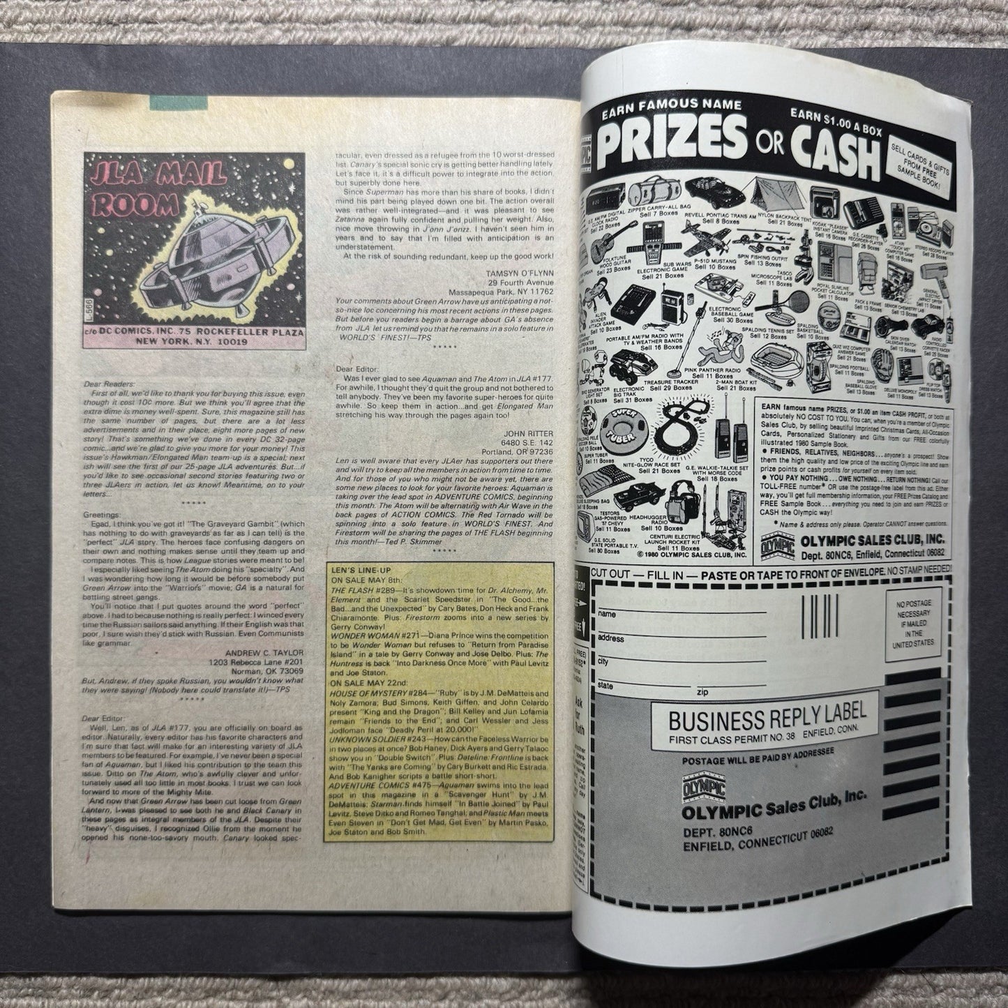 Justice League 182 - Bronze Age Dc Comics 1980
