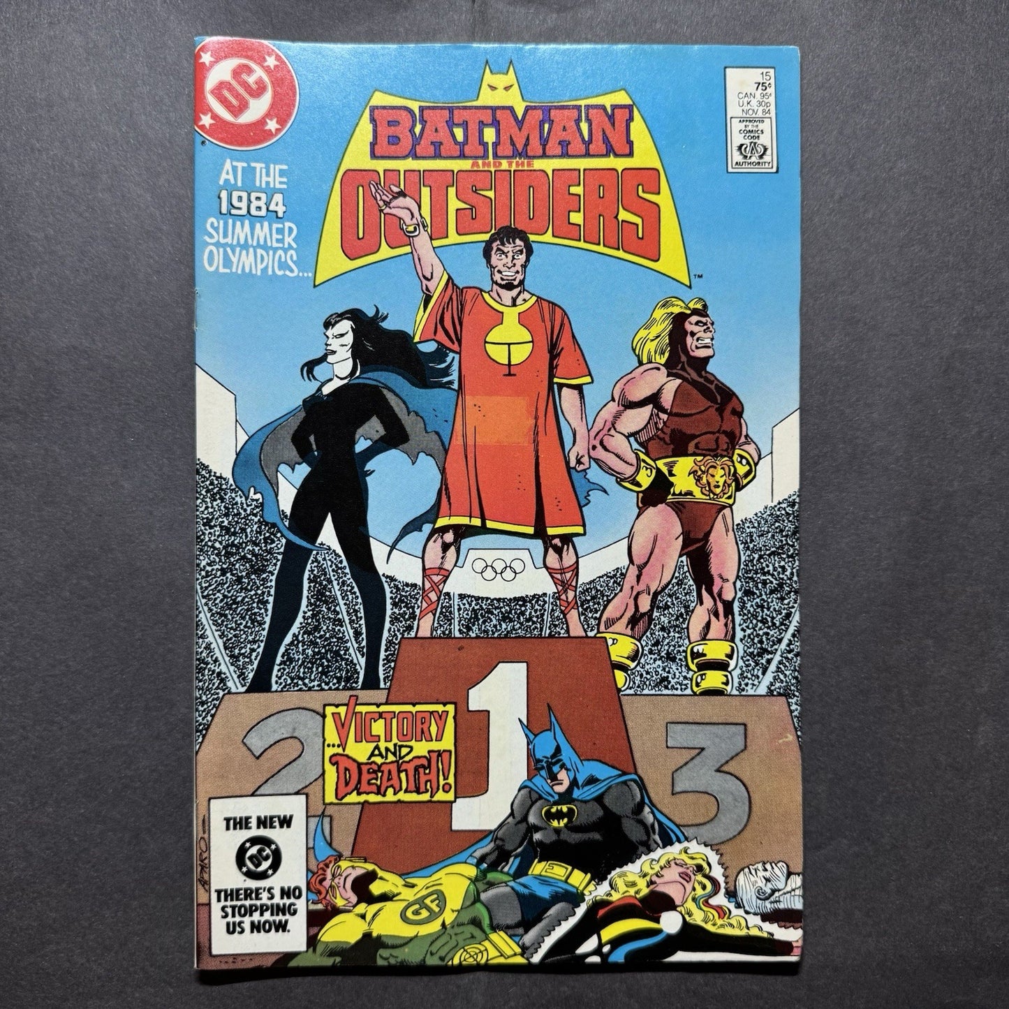 Batman And The Outsiders 15 - Copper Age Dc Comics 1984
