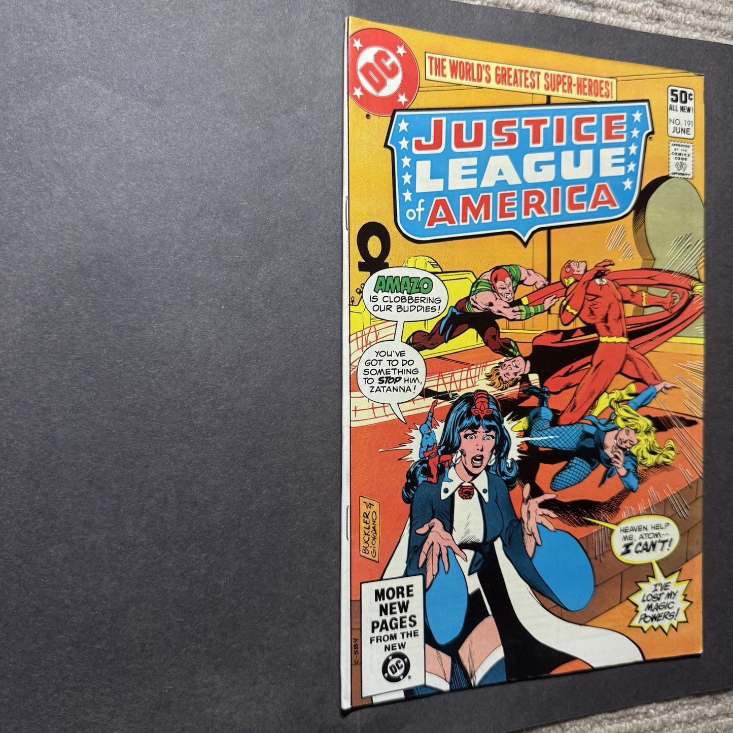 Justice League 191 - Bronze Age Dc Comics 1981