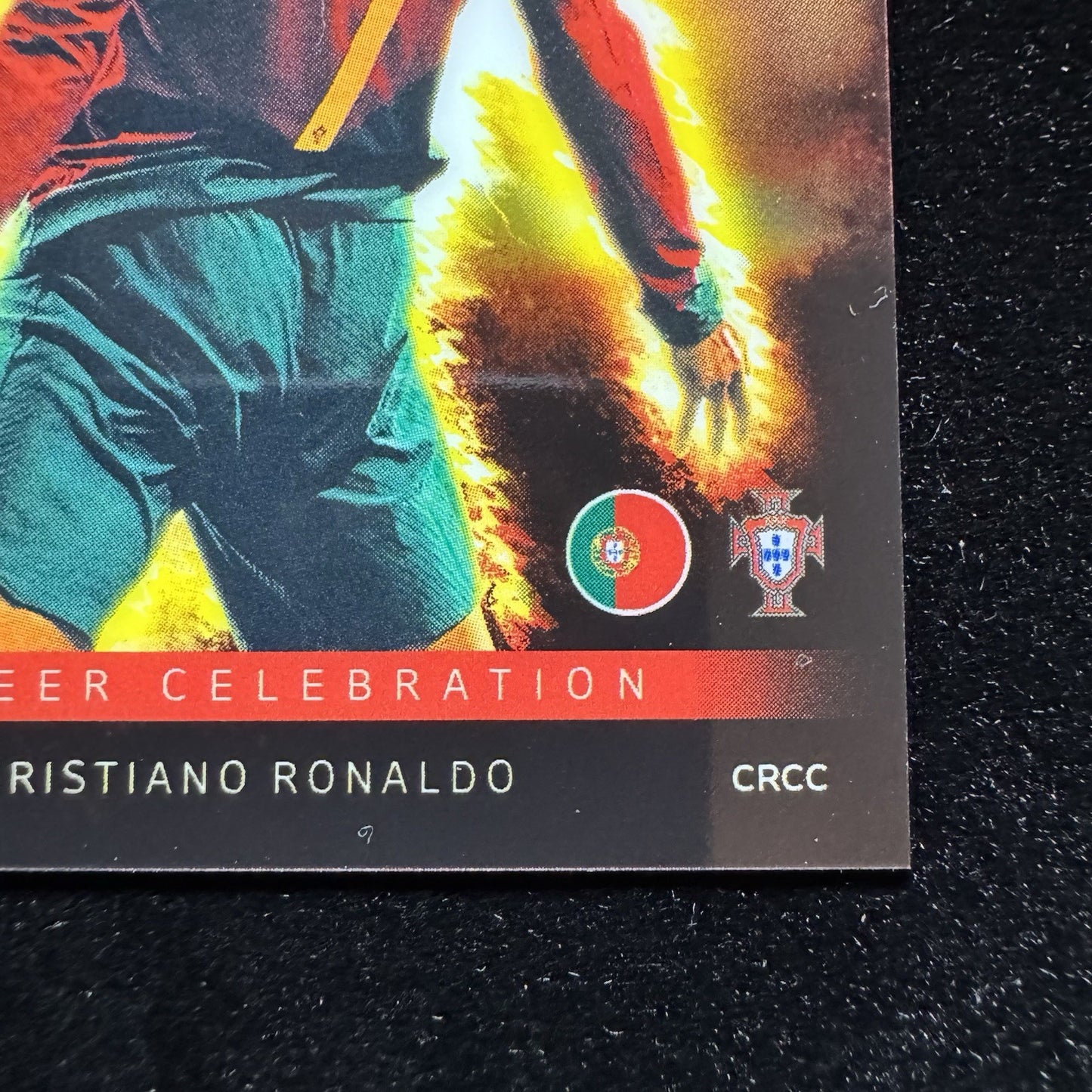 Cristiano Ronaldo Career Celebration Ultra Rare Topps Match Attax Euro 2024