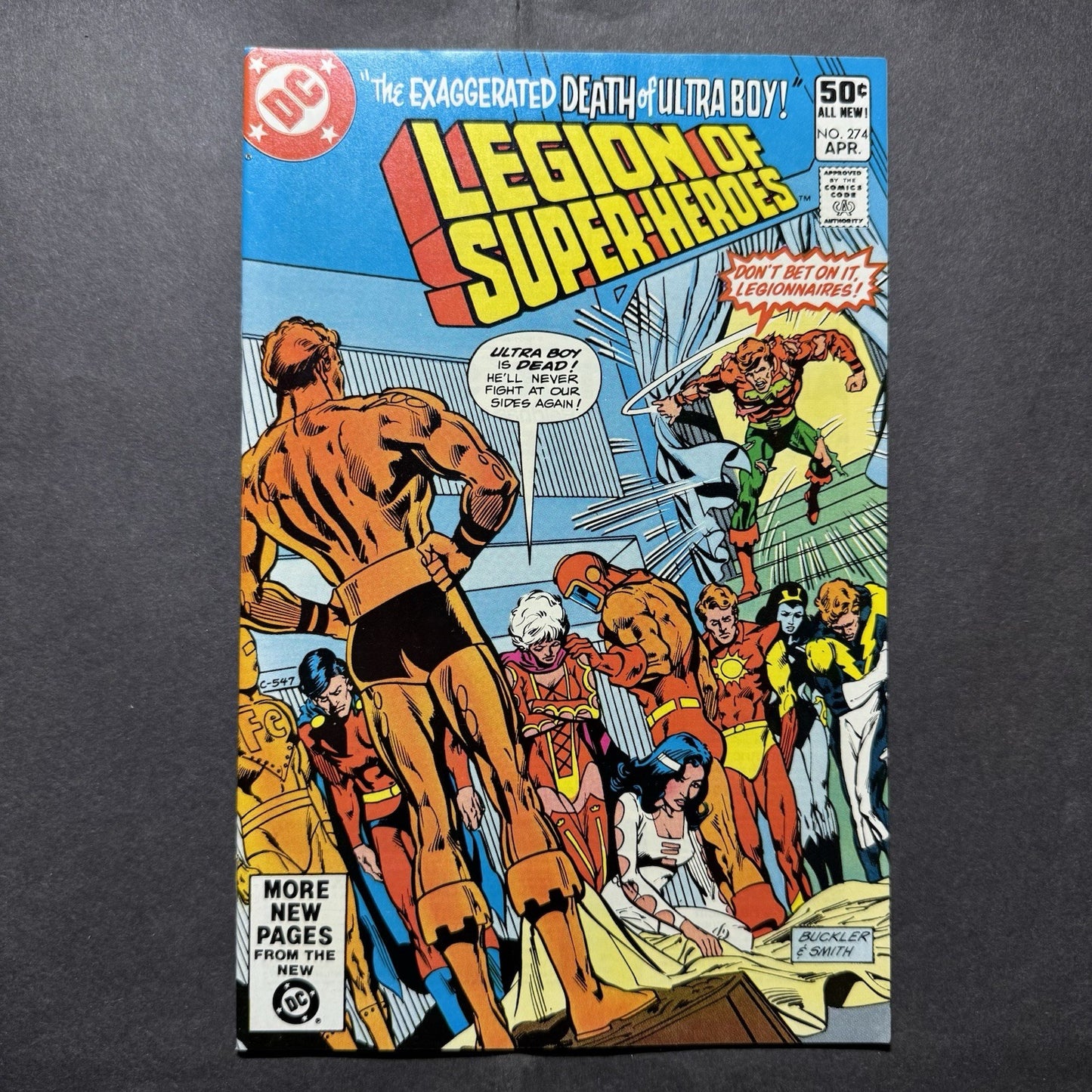 Legion Of Super-Heroes 274 - Bronze Age Dc Comics 1981