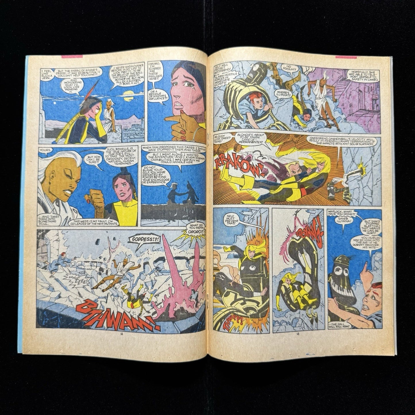 New Mutants 33 - Copper Age Marvel Comics 1985