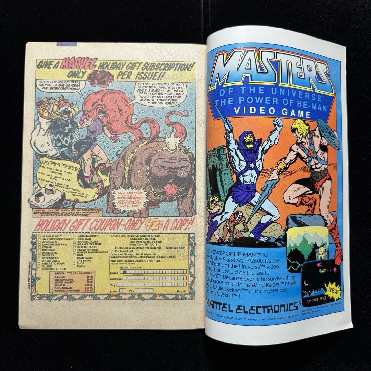 X-Men And The Micronauts 3 - Copper Age Marvel Comics 1984